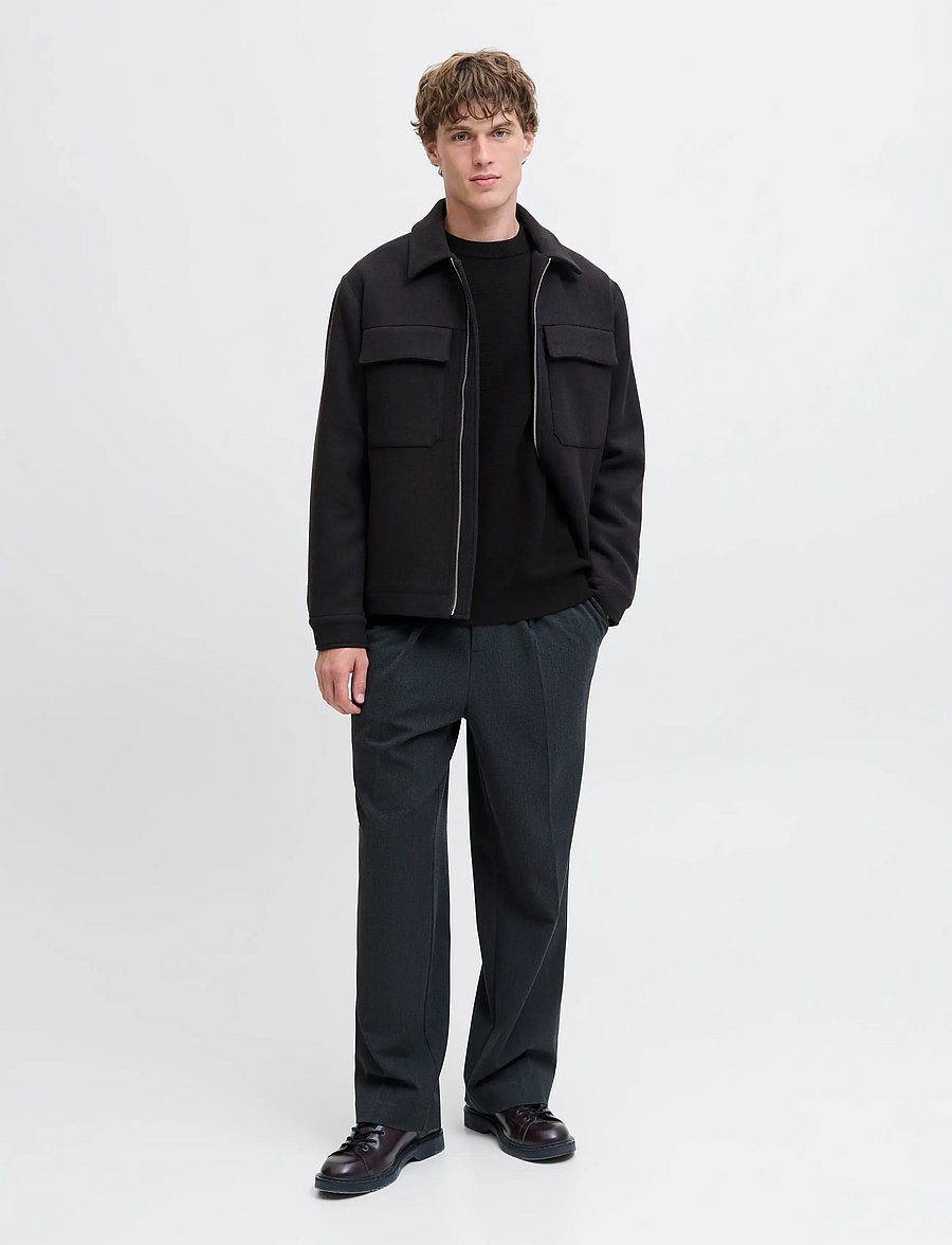 Jack & Jones - JPRBLAMILANO STITCH KNIT CREW NECK SN - rundhalsad - black - 3