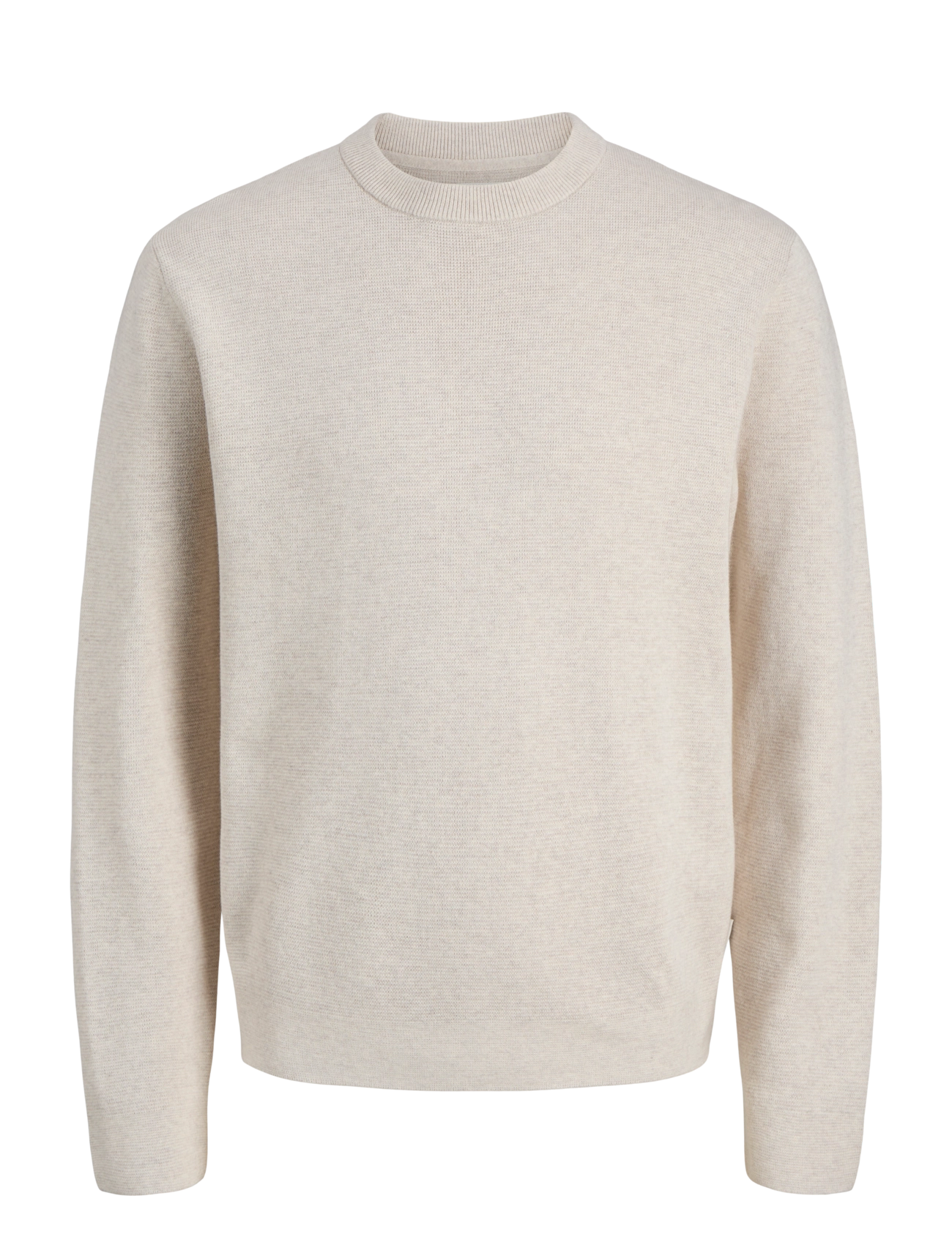 Jack & Jones JPRBLAMILANO STITCH KNIT CREW NECK SN - Rundhals - CLOUD DANCER / cream