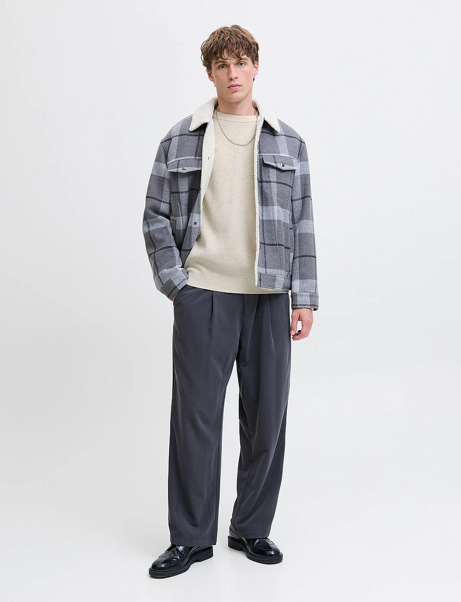 Jack & Jones - JPRBLAMILANO STITCH KNIT CREW NECK SN - rundhalsad - cloud dancer - 3