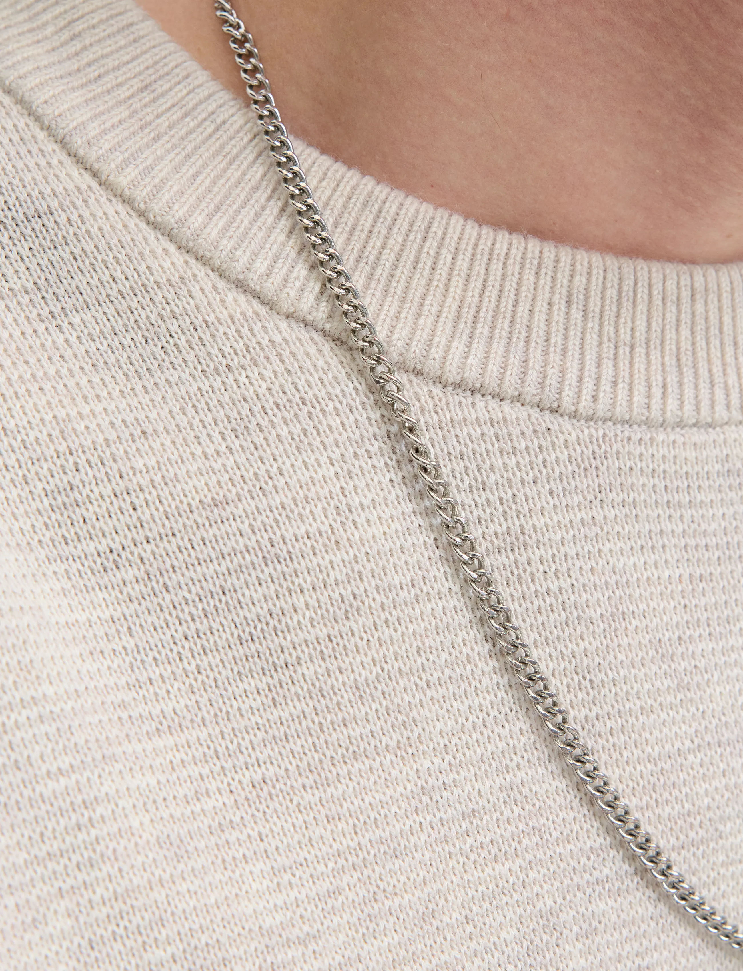 Jack & Jones - JPRBLAMILANO STITCH KNIT CREW NECK SN - rundhals - cloud dancer - 4