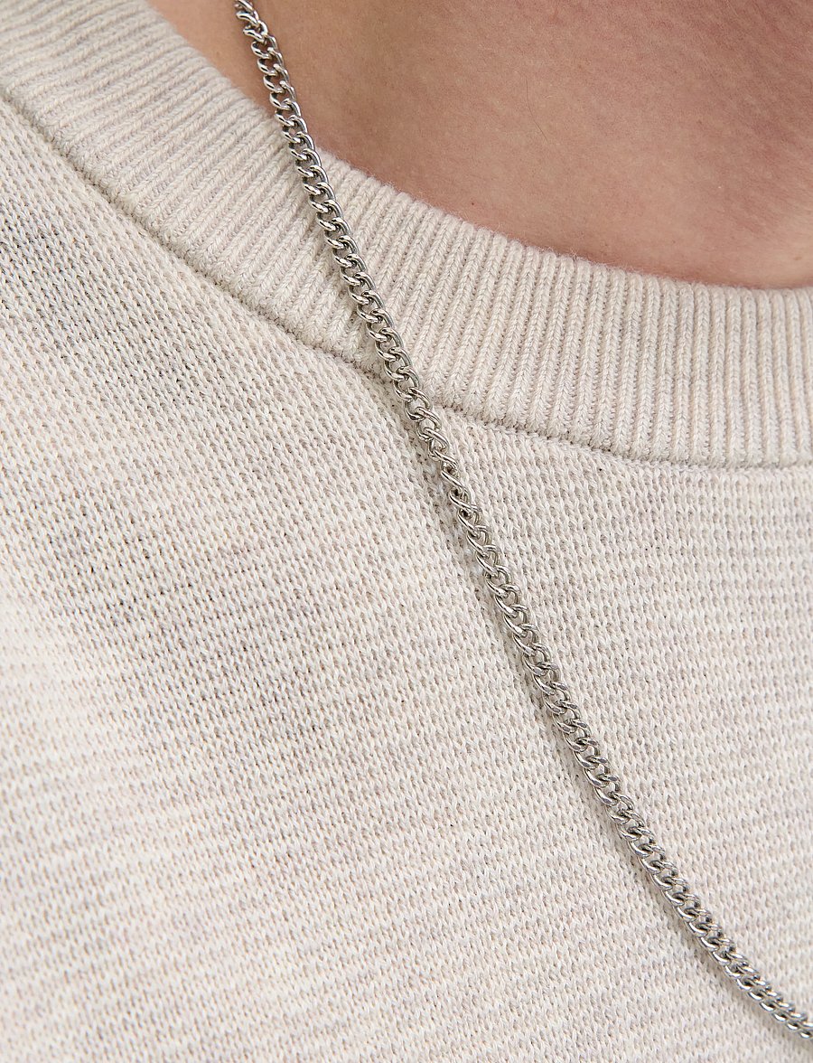 Jack & Jones - JPRBLAMILANO STITCH KNIT CREW NECK SN - rundhalsad - cloud dancer - 4
