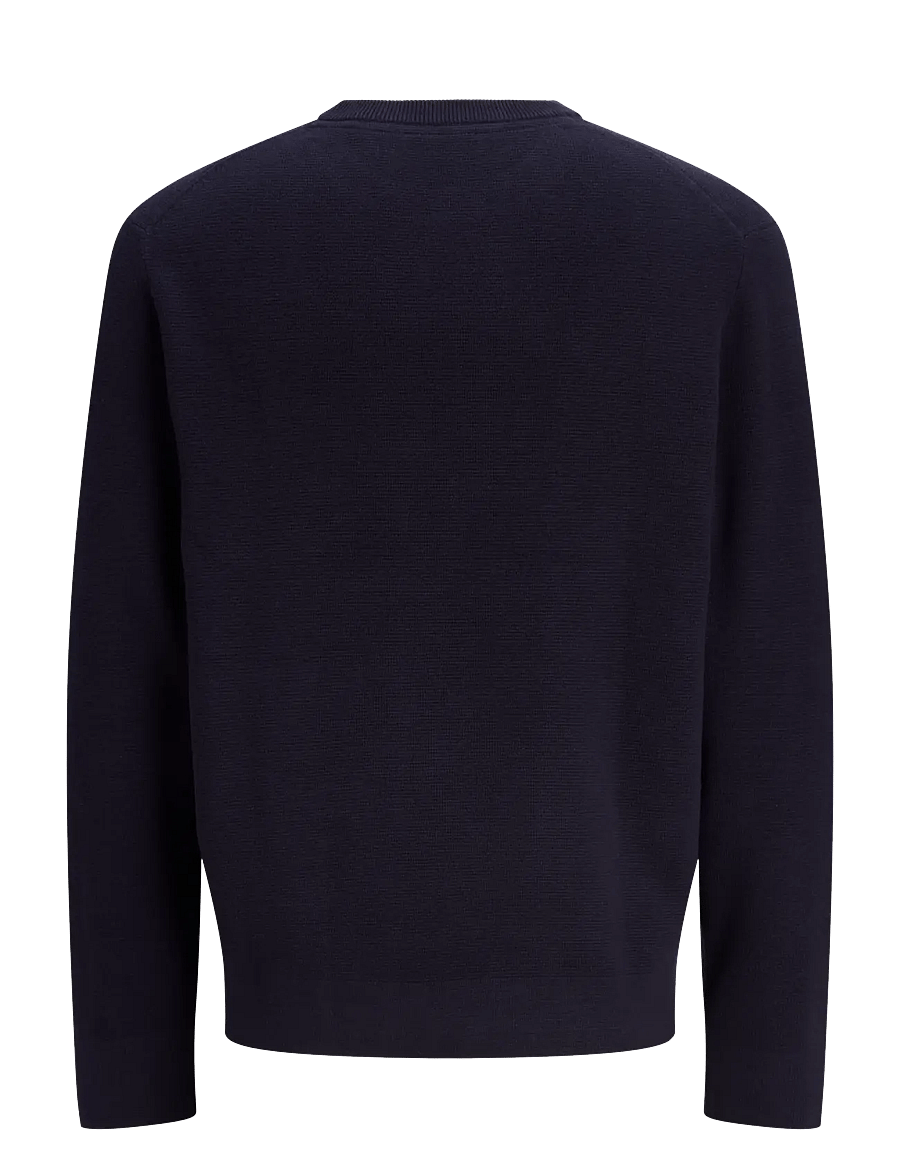 Jack & Jones - JPRMILANO STITCH KNIT CREW NECK SN - okrągły dekolt - night sky - 2