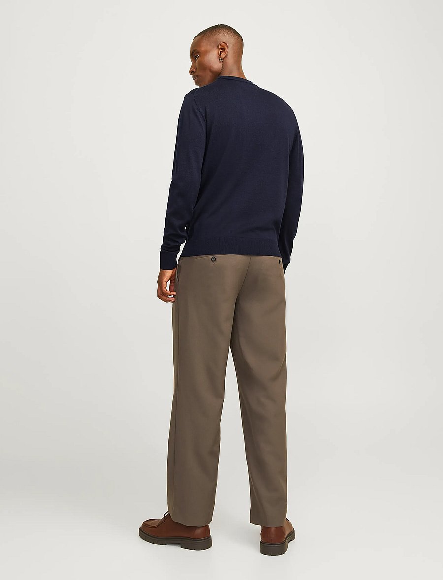 Jack & Jones - JPRBLAMILANO STITCH KNIT CREW NECK SN - rundhalsad - night sky - 2
