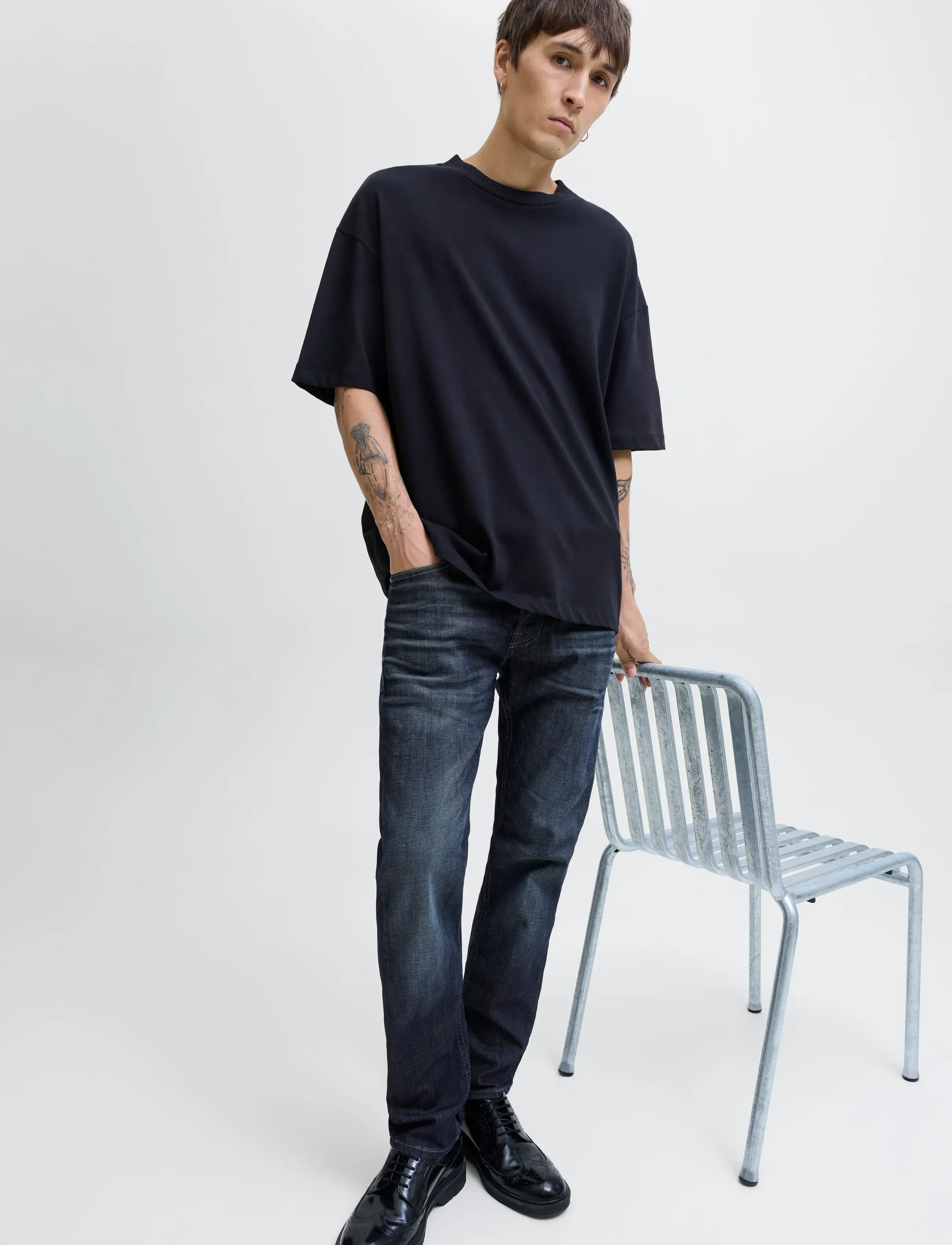 Jack & Jones JJIMIKE JJORIGINAL JJ 156 NOOS - Tänavastiil - BLUE DENIM / navy