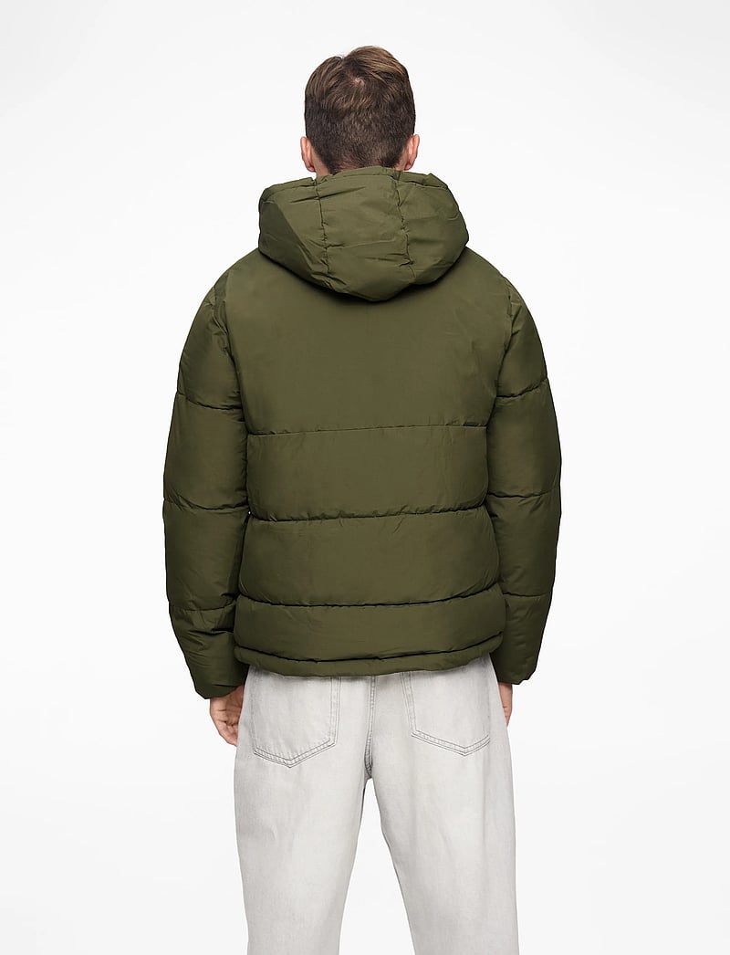 Jack & Jones - JJWORLD PUFFER JACKET - winterjacken - olive night - 4
