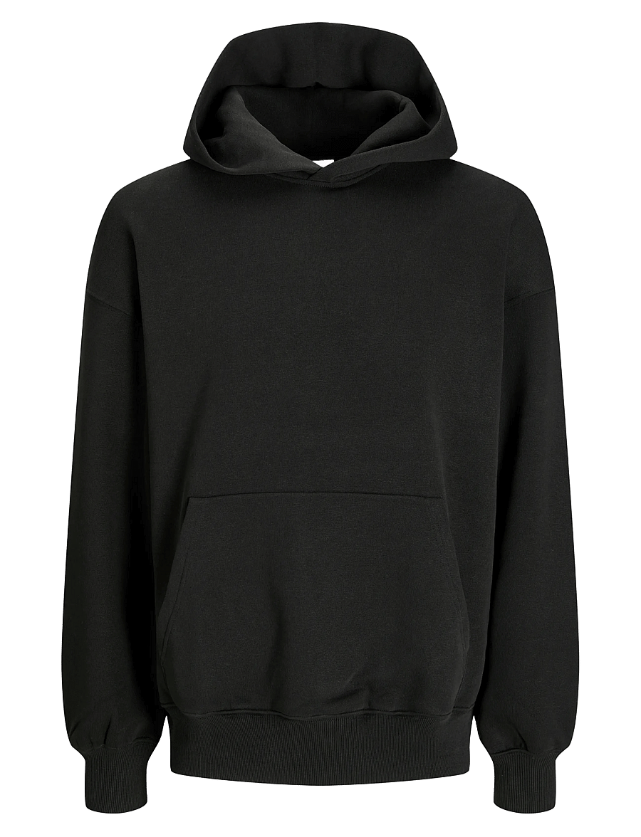 Jack & Jones - JJEURBAN EDGE SWEAT HOOD NOOS - kapuzenpullover - black - 1