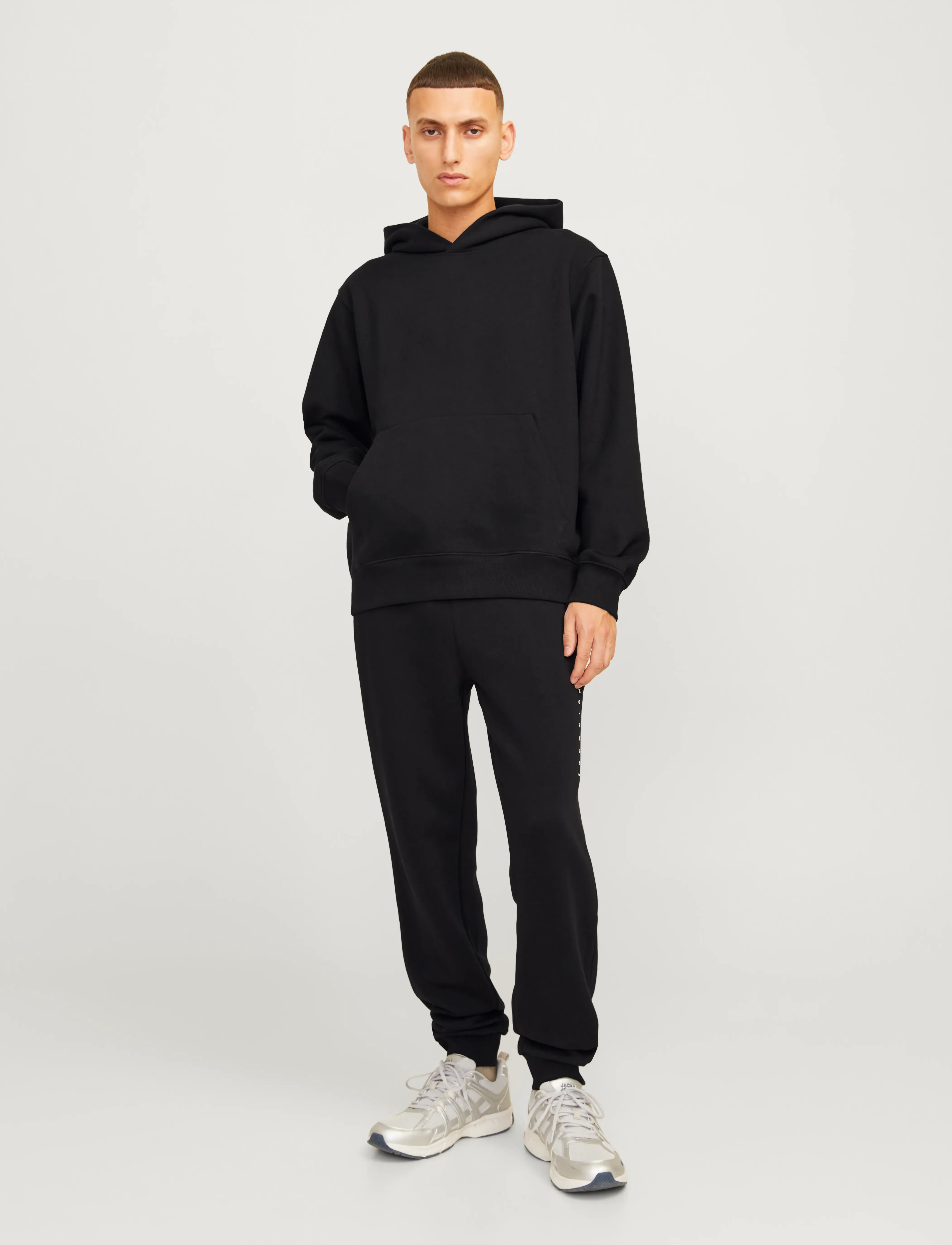 Jack & Jones - JJEURBAN EDGE SWEAT HOOD NOOS - hettupeysur - black - 3