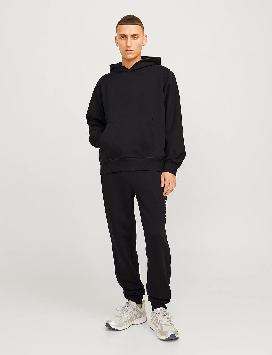 Jack & Jones - JJEURBAN EDGE SWEAT HOOD NOOS - kapuzenpullover - black - 3