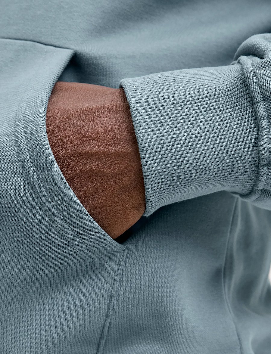 Jack & Jones - JJEURBAN EDGE SWEAT HOOD NOOS - kapuzenpullover - stormy weather - 4