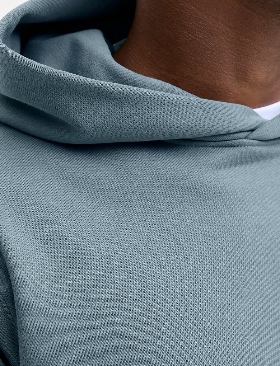 Jack & Jones - JJEURBAN EDGE SWEAT HOOD NOOS - kapuzenpullover - stormy weather - 5