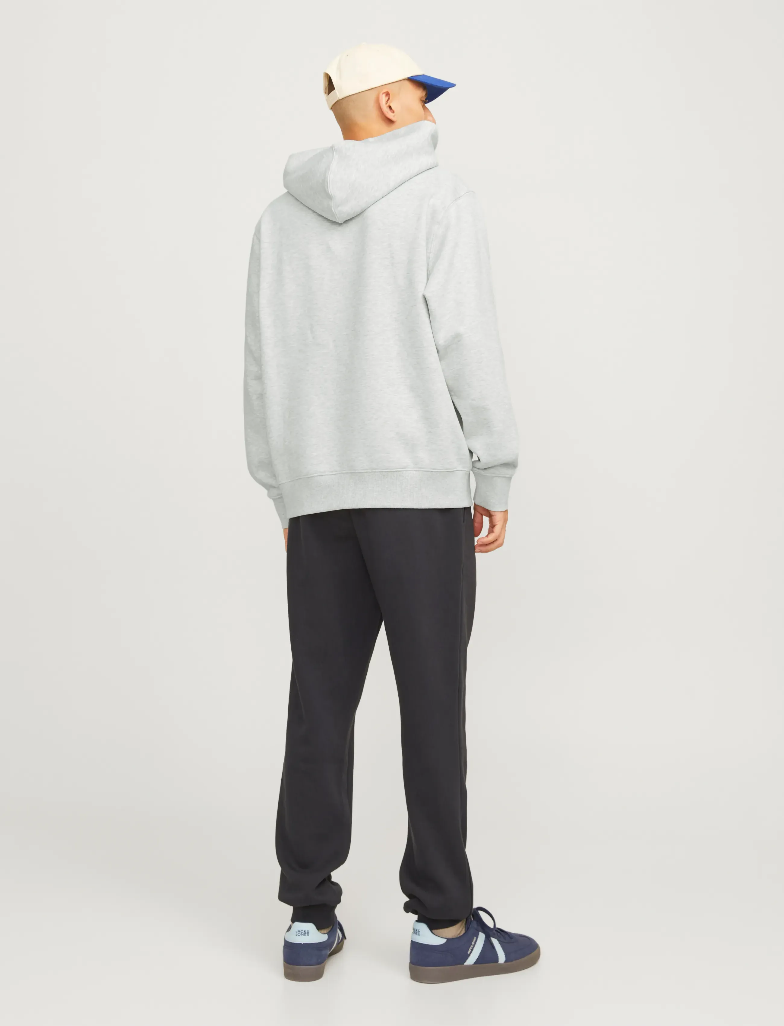 Jack & Jones - JJEURBAN EDGE SWEAT HOOD NOOS - džemperiai su gobtuvu - white melange - 2