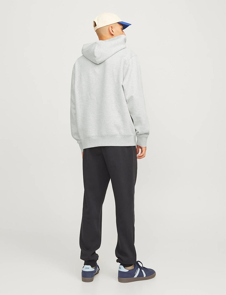 Jack & Jones - JJEURBAN EDGE SWEAT HOOD NOOS - kapuzenpullover - white melange - 2