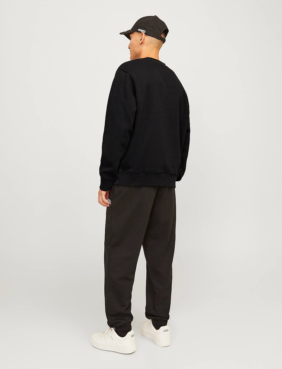 Jack & Jones - JJEURBAN EDGE SWEAT CREW NECK NOOS - collections - black - 2