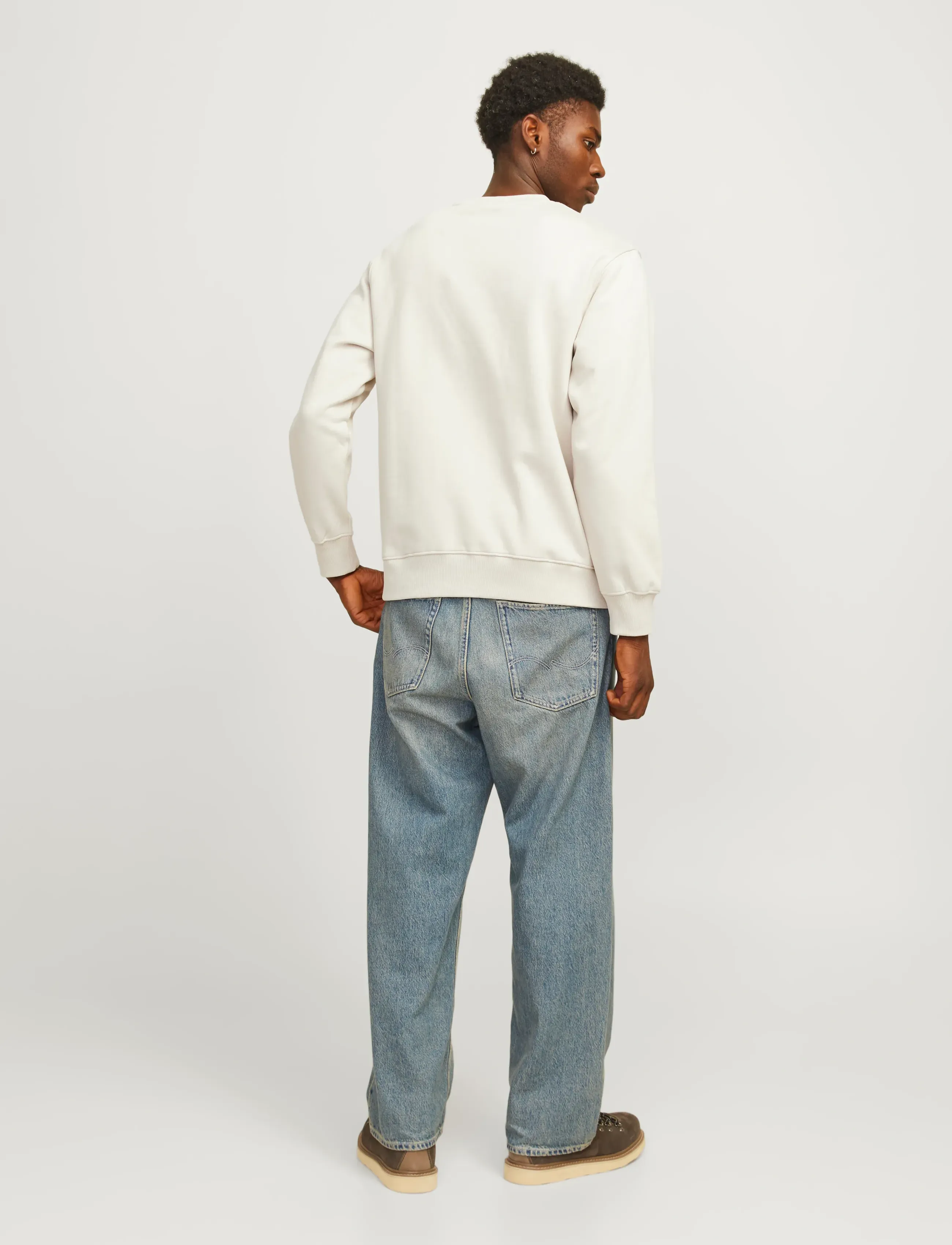 Jack & Jones - JJEURBAN EDGE SWEAT CREW NECK NOOS - kollektioner - moonbeam - 2