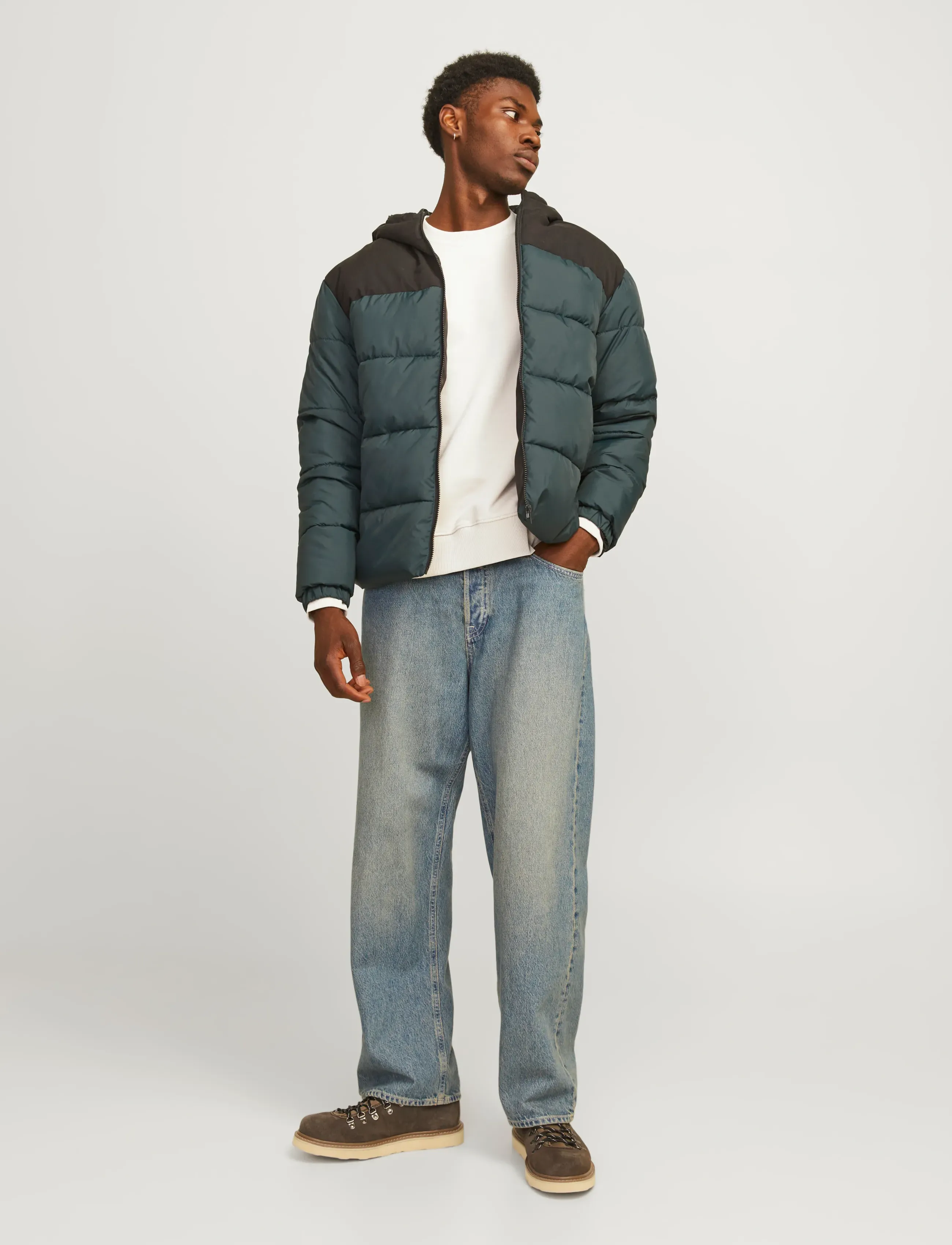 Jack & Jones - JJEURBAN EDGE SWEAT CREW NECK NOOS - kollektioner - moonbeam - 4