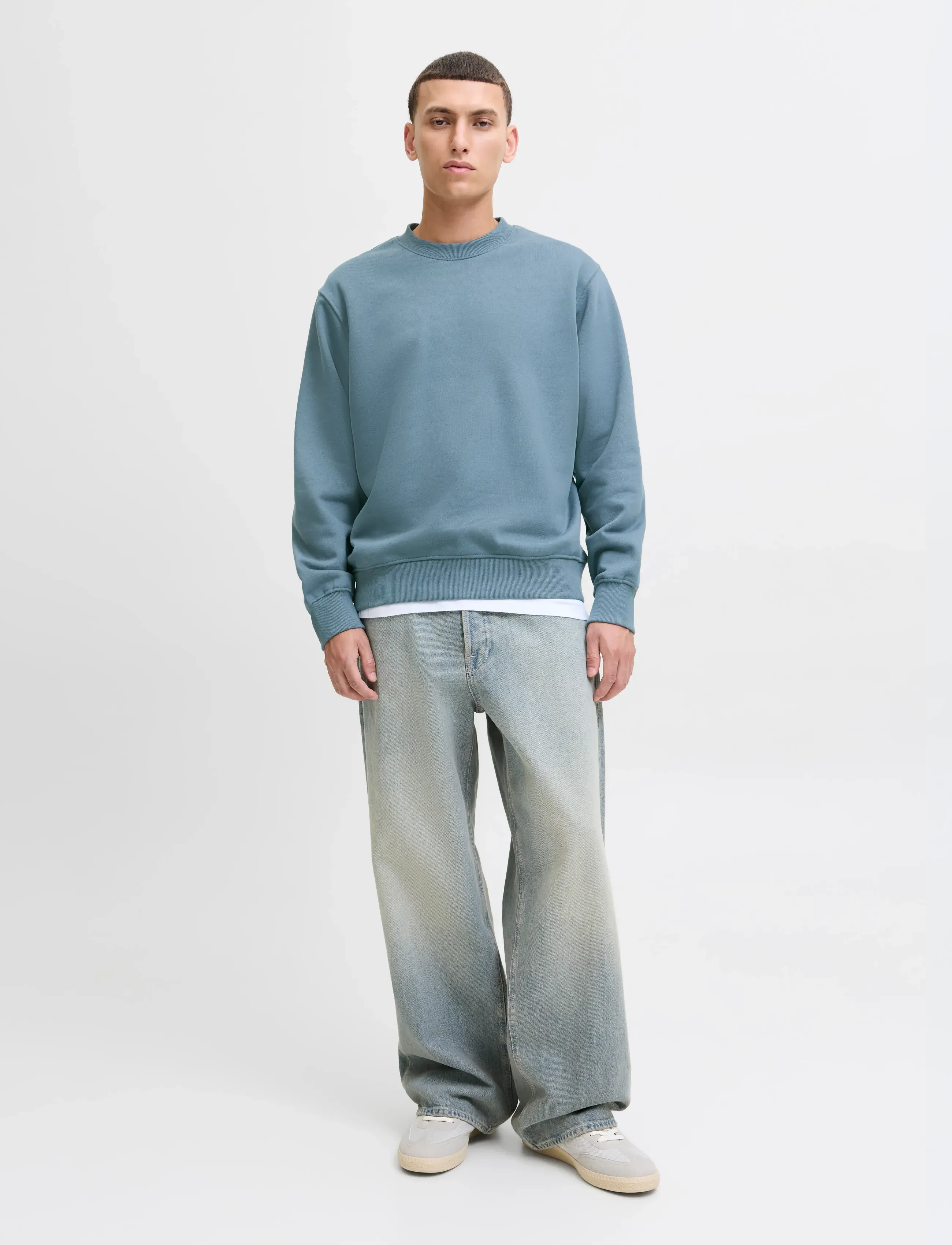 JACK & JONES Jjeurban Edge Sweat Crew Neck Noos sweatshirts herr – bild 5