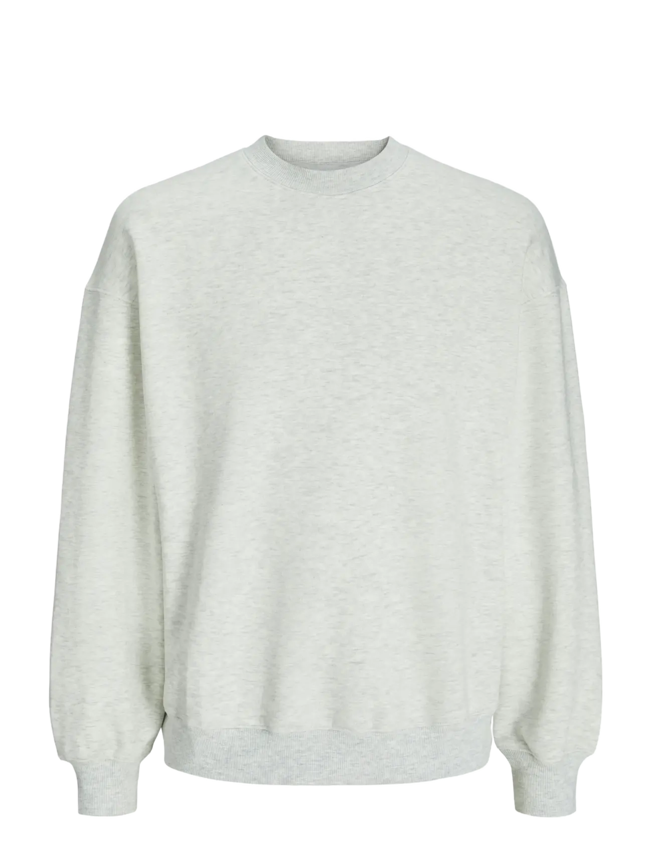 Jack & Jones JJEURBAN EDGE SWEAT CREW NECK NOOS - Sweatshirts & hoodies - WHITE MELANGE / grey