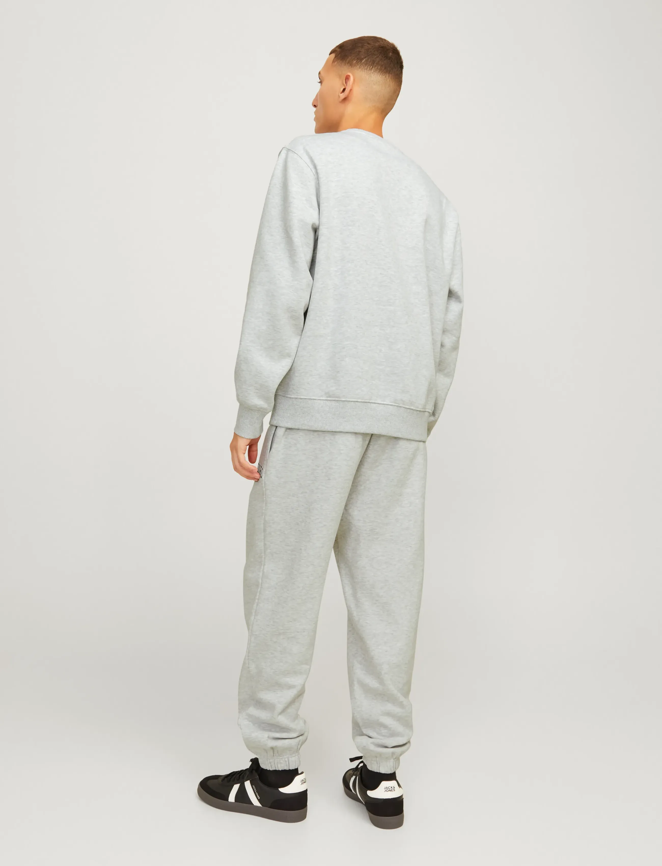 Jack & Jones - JJEURBAN EDGE SWEAT CREW NECK NOOS - hettupeysur - white melange - 2