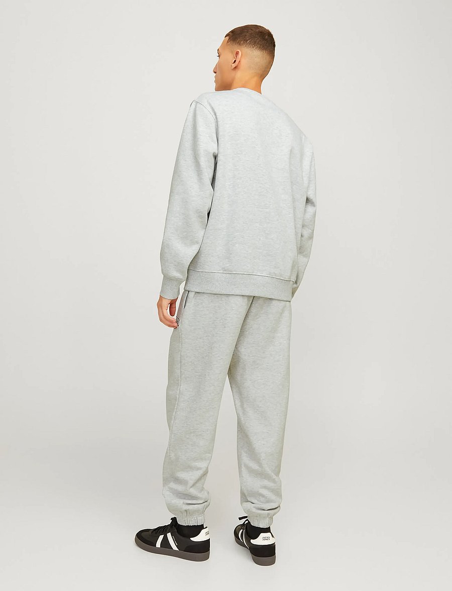 Jack & Jones - JJEURBAN EDGE SWEAT CREW NECK NOOS - collections - white melange - 2