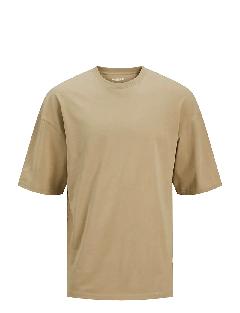 Jack & Jones - JJECHARGE TEE O-NECK NOOS - short-sleeved t-shirts - coriander - 1