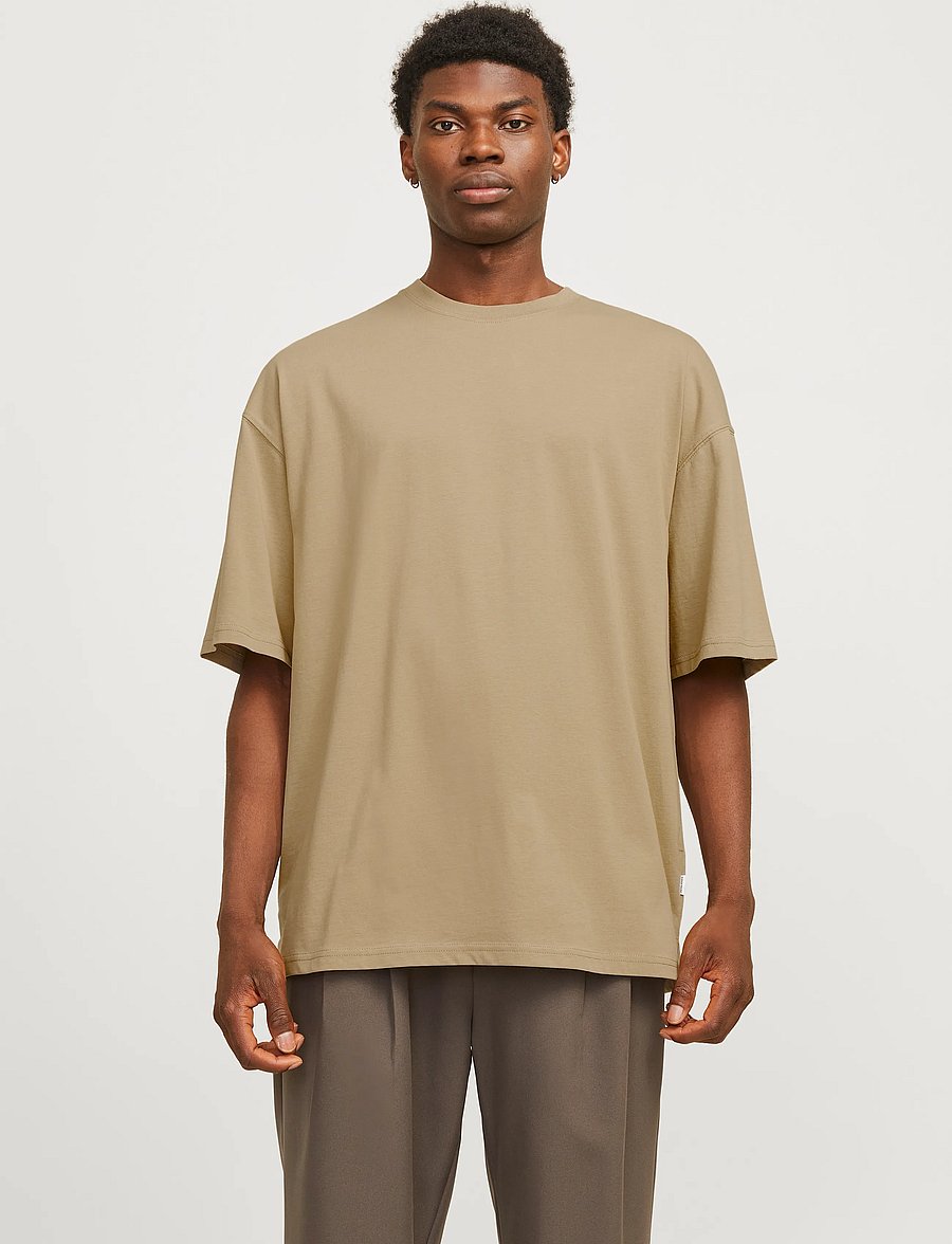 Jack & Jones - JJECHARGE TEE O-NECK NOOS - lühikeste varrukatega t-särgid - coriander - 0