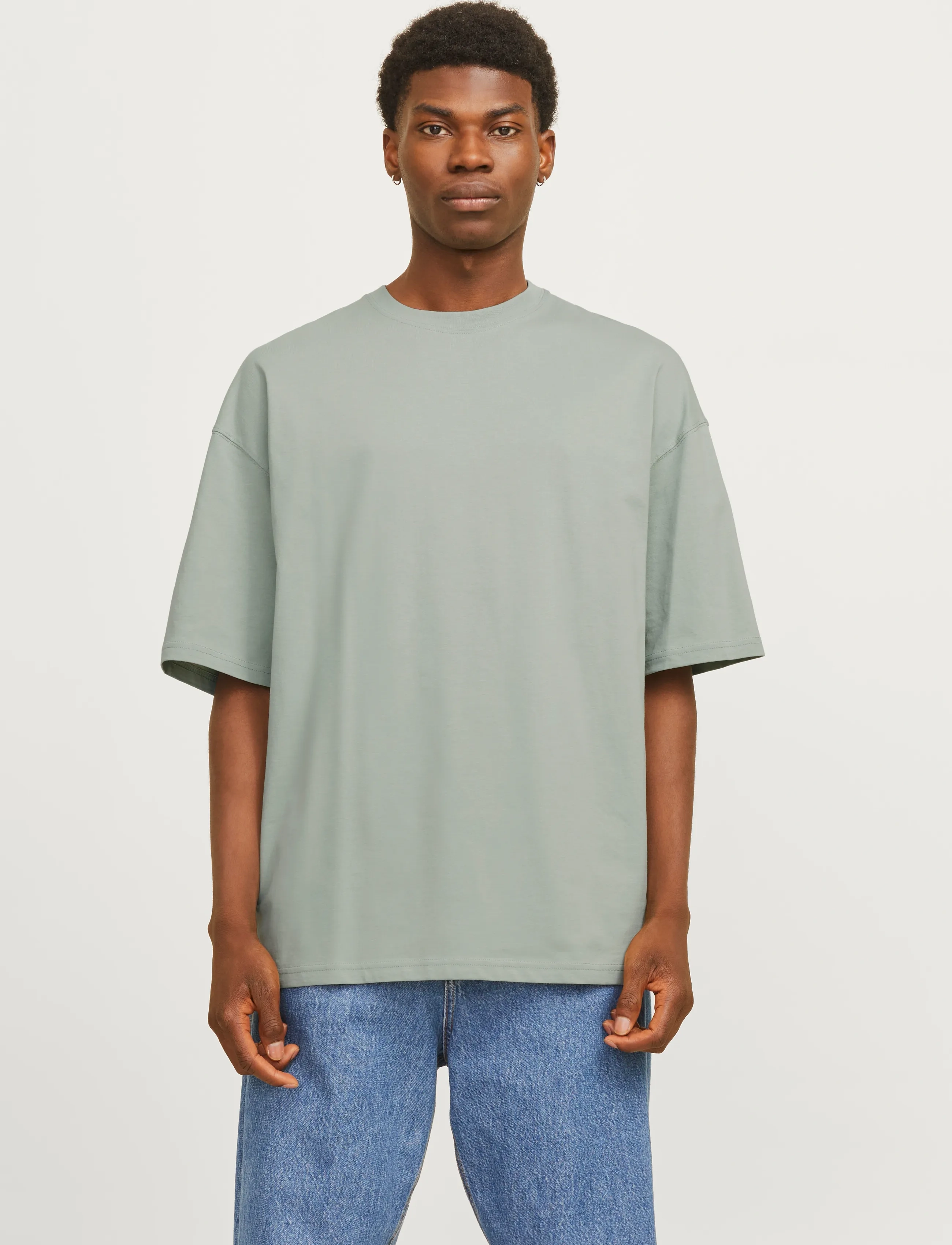 Jack & Jones Jjecharge Tee O-Neck Noos, XS, Green, T-Shirts > Kortærmede, Herre