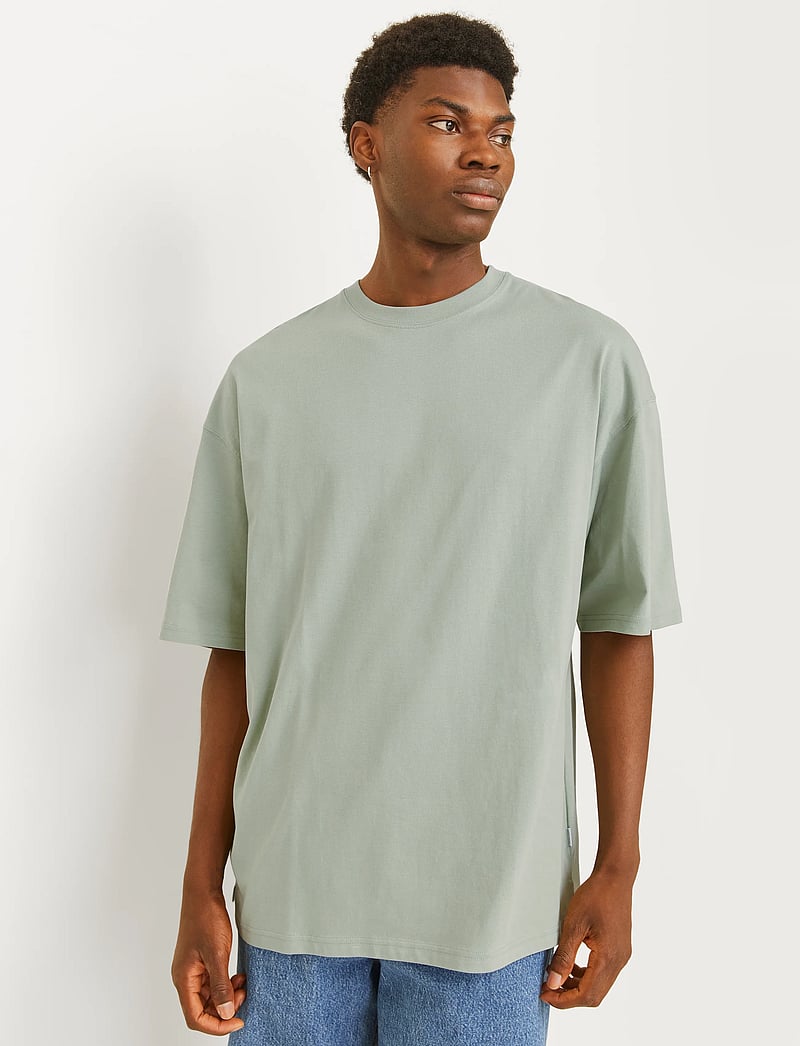 Jack & Jones - JJECHARGE TEE O-NECK NOOS - t-shirts à manches courtes - iceberg green - 3