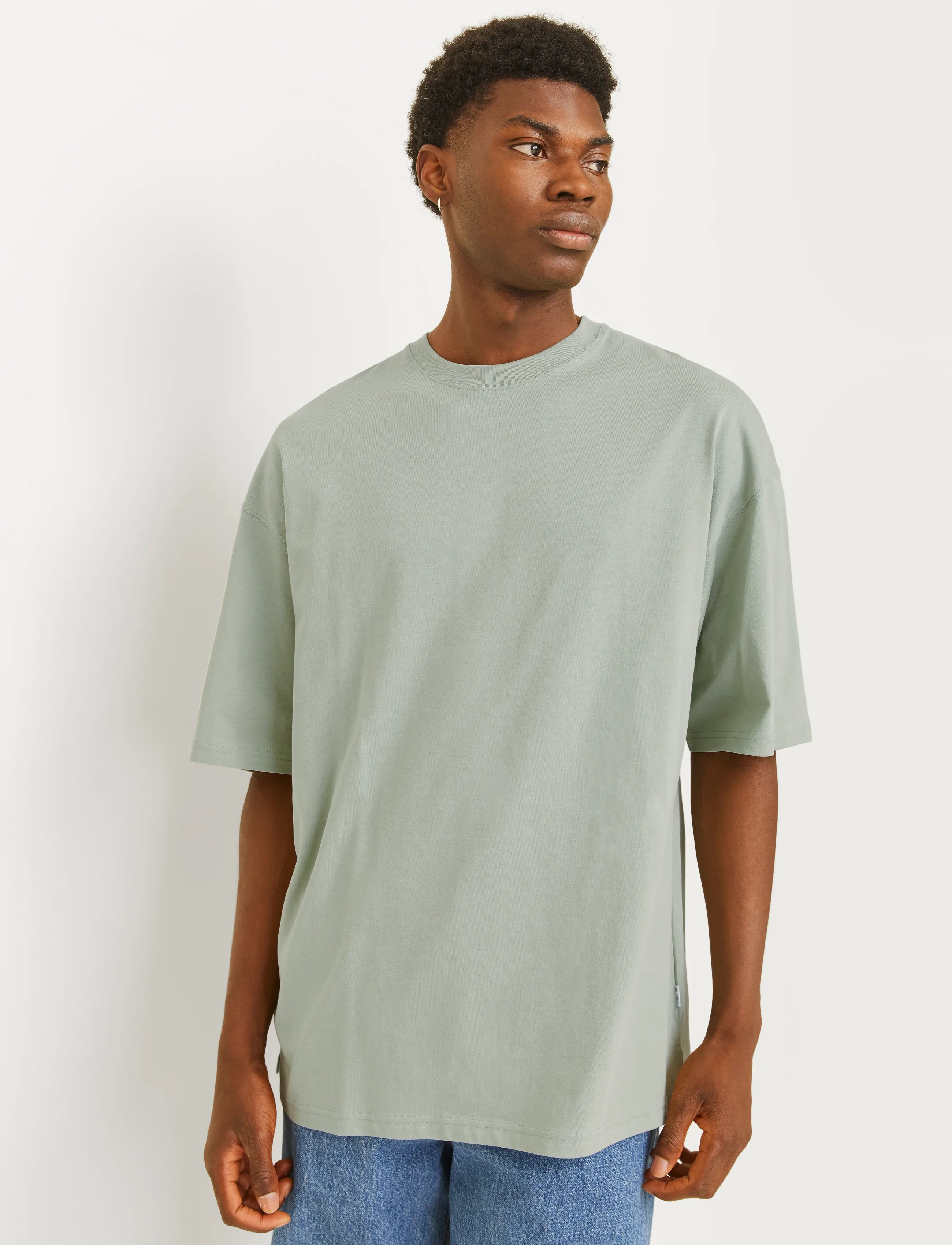 Jack & Jones - JJECHARGE TEE O-NECK NOOS - short-sleeved t-shirts - iceberg green - 3
