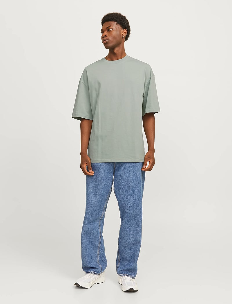 Jack & Jones - JJECHARGE TEE O-NECK NOOS - t-shirts à manches courtes - iceberg green - 4