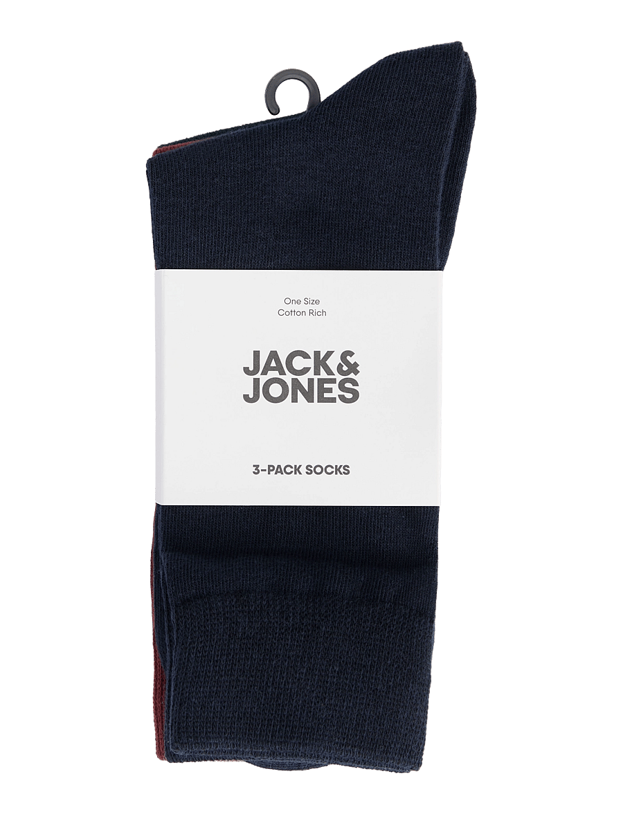Jack & Jones - JACRAFAEL SOCKS 3 PACK NOOS - tennissocken - scarab - 1