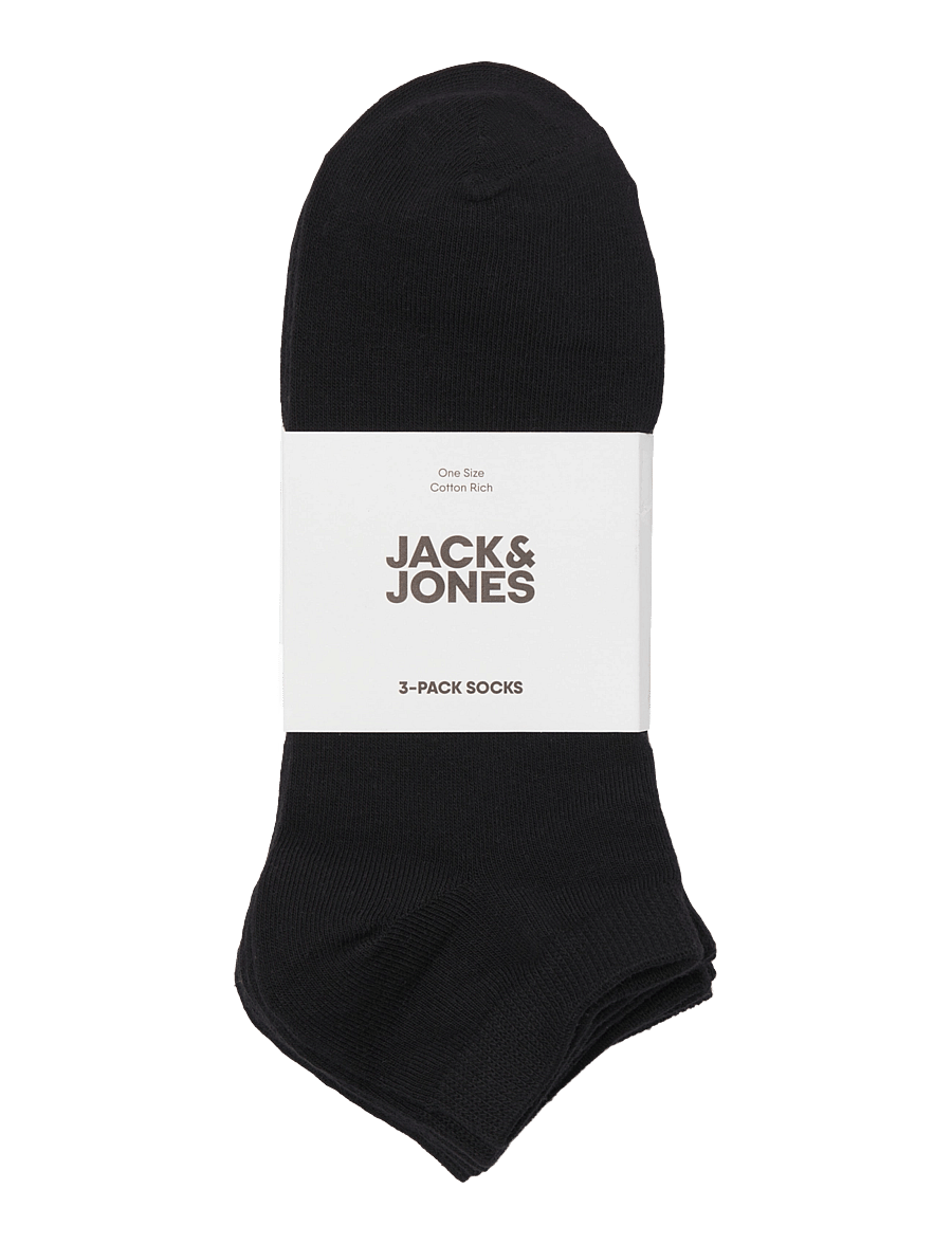 Jack & Jones - JACLOUIS DONGO SOCKS 3 PACK NOOS - sneackersocken - black - 1