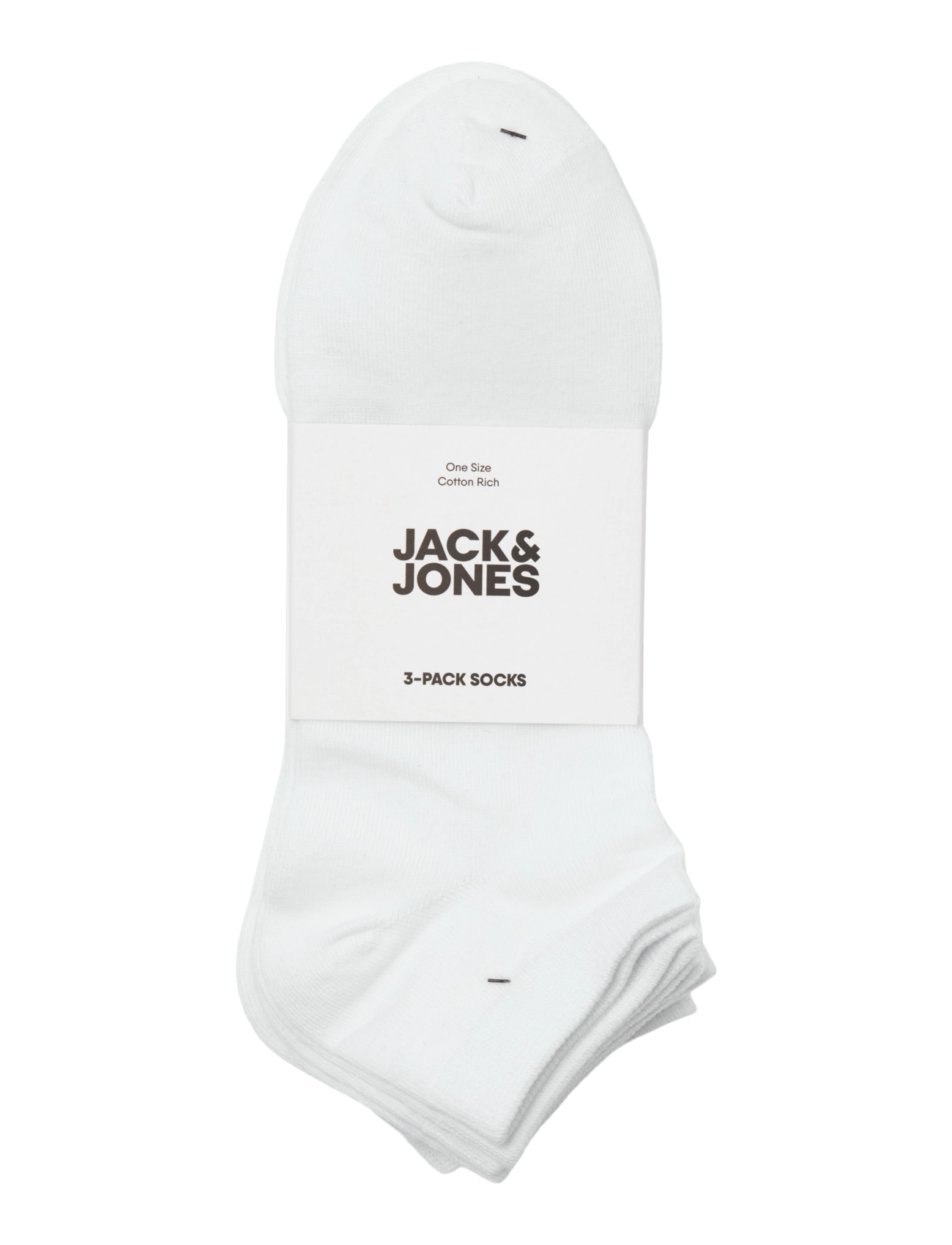Jack & Jones - JACLOUIS DONGO SOCKS 3 PACK NOOS - madalaimad hinnad - white - 1