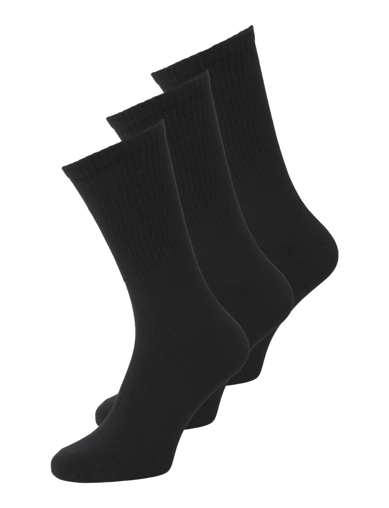 Jack & Jones JACCHARLES TENNIS SOCK 3 PACK NOOS - Socken im Multipack - BLACK / black