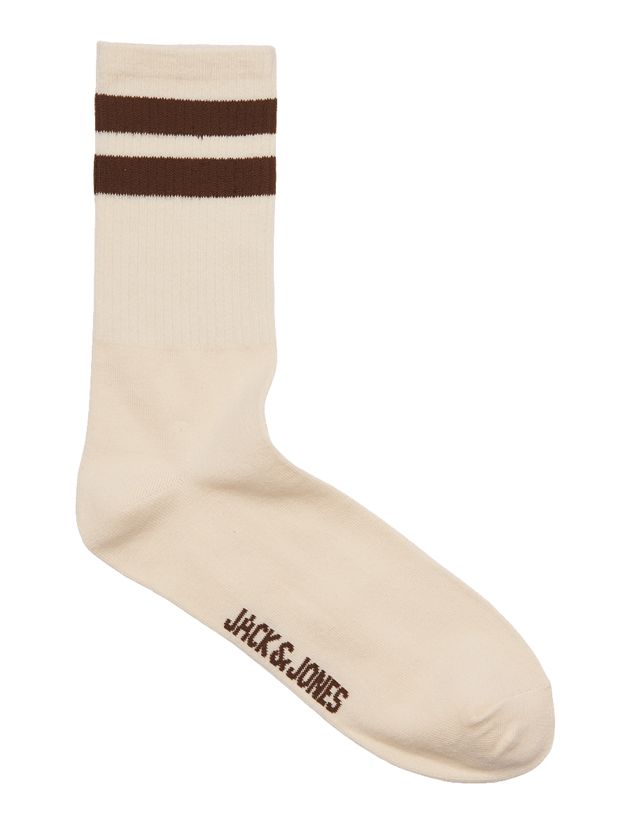 Jack & Jones - JACTRAVIS TENNIS SOCK 3 PACK NOOS - buttercream - 2