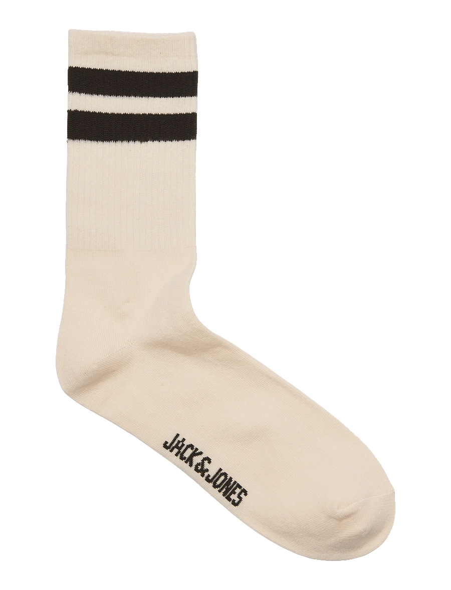 Jack & Jones - JACTRAVIS TENNIS SOCK 3 PACK NOOS - buttercream - 3