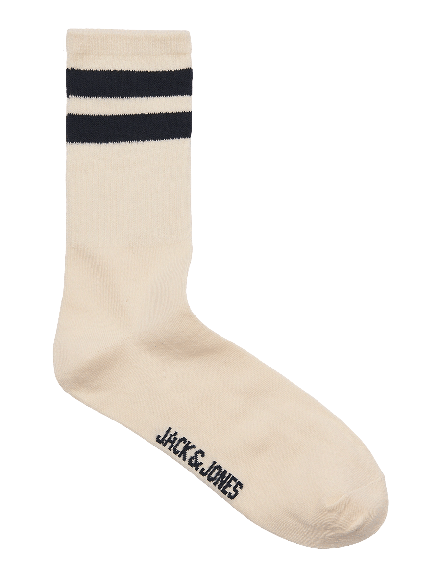Jack & Jones - JACTRAVIS TENNIS SOCK 3 PACK NOOS - buttercream - 4
