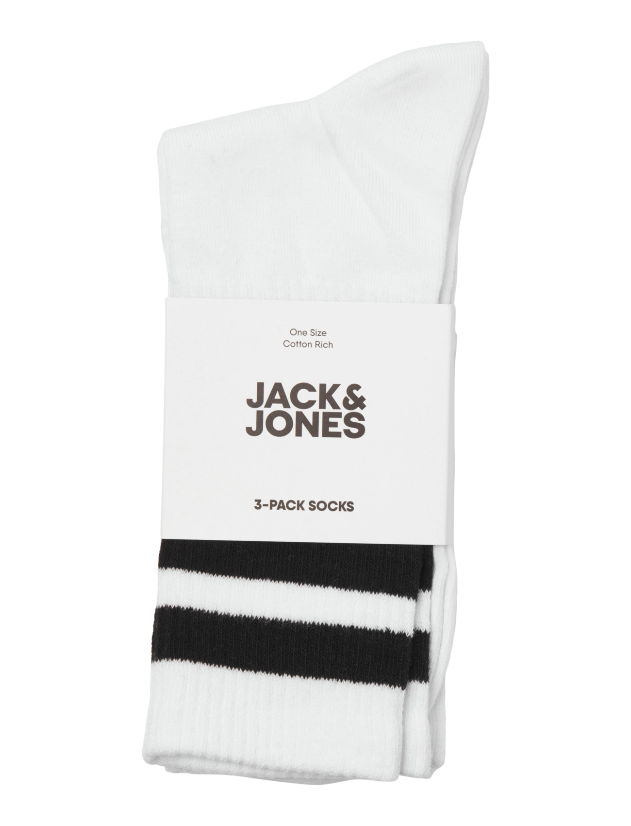 Jack & Jones - JACTRAVIS TENNIS SOCK 3 PACK NOOS - lowest prices - white - 1