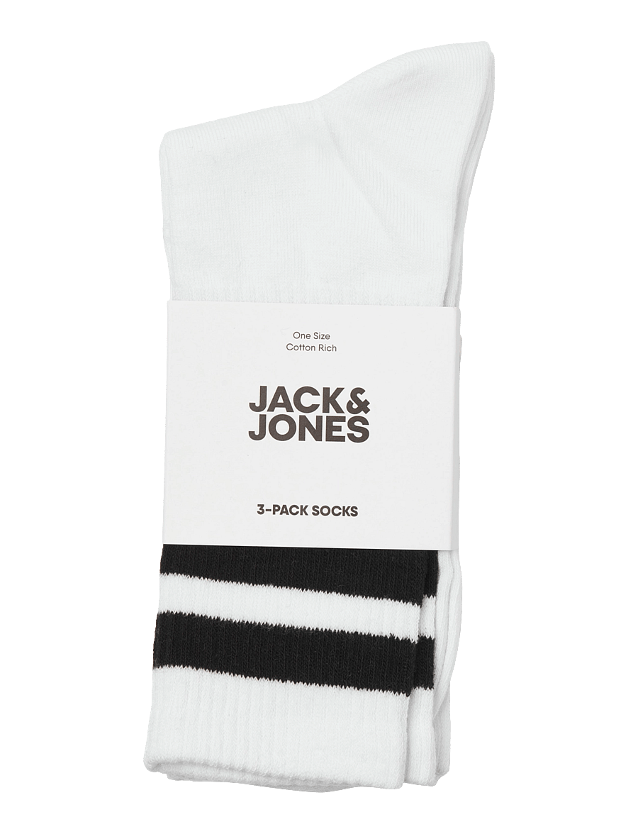 Jack & Jones - JACTRAVIS TENNIS SOCK 3 PACK NOOS - tennissocken - white - 1