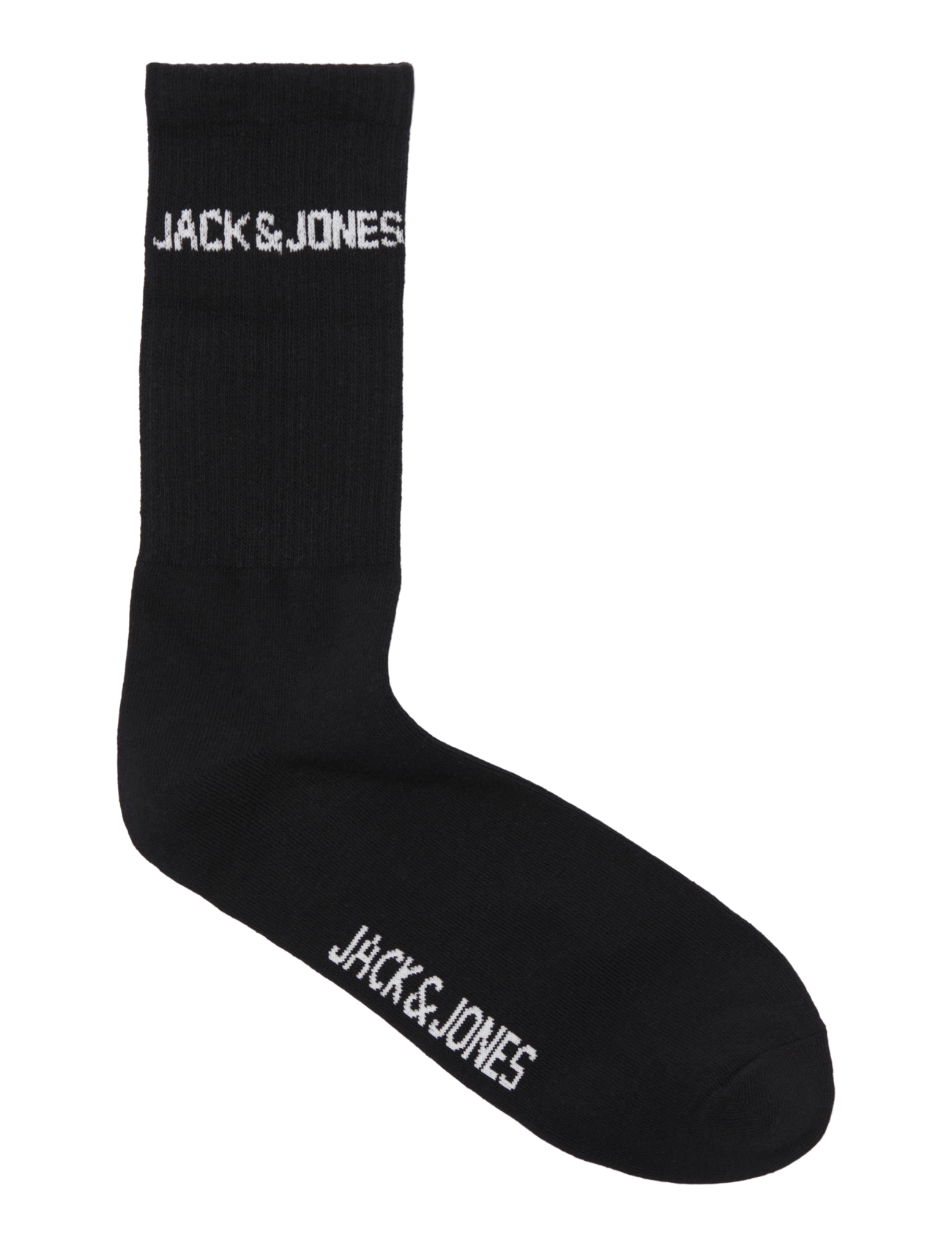 Jack & Jones - JACMELVIN TENNIS SOCK 3 PACK NOOS - tennissocken - black - 2