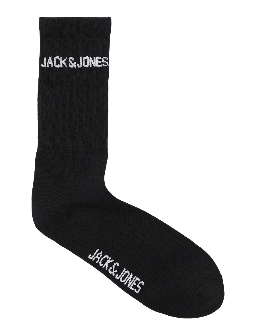 Jack & Jones - JACMELVIN TENNIS SOCK 3 PACK NOOS - tennissocken - black - 2