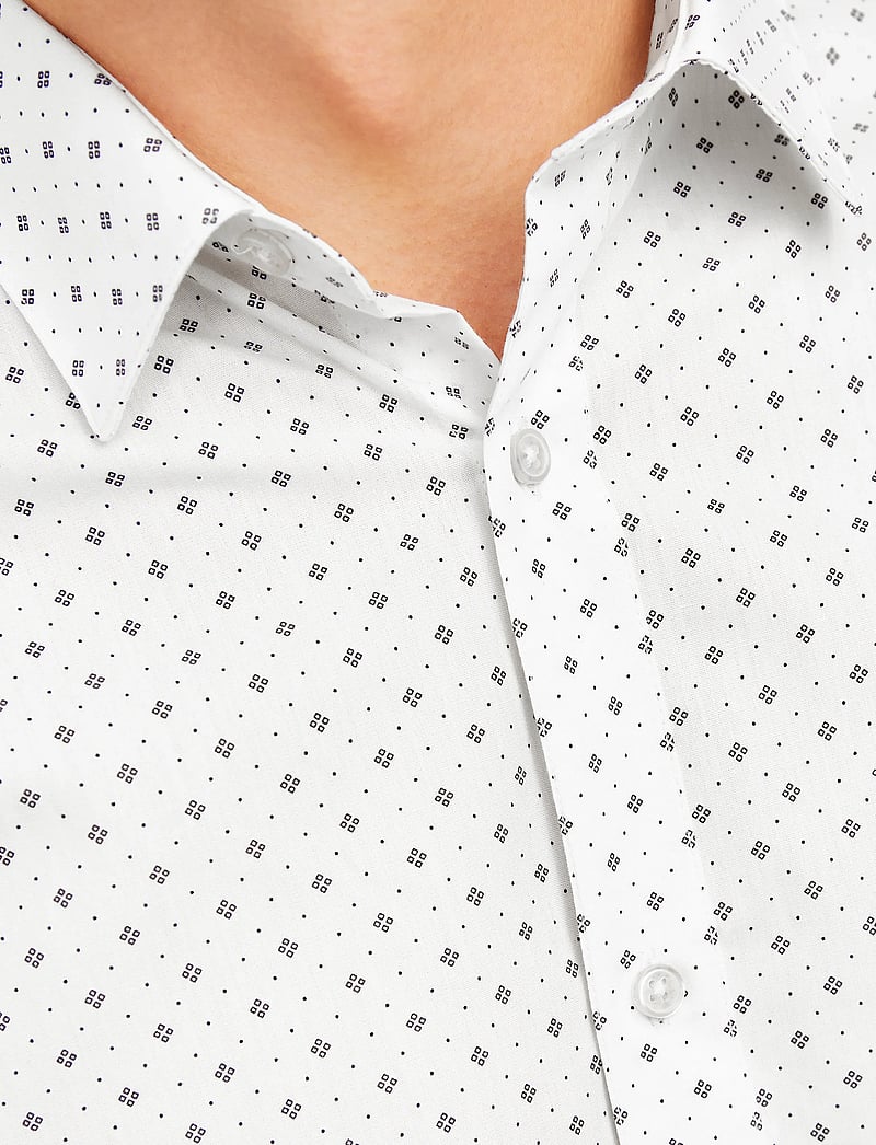 Jack & Jones - JJJOE PRINT SHIRT LS AW24 - mönstrade skjortor - white - 4