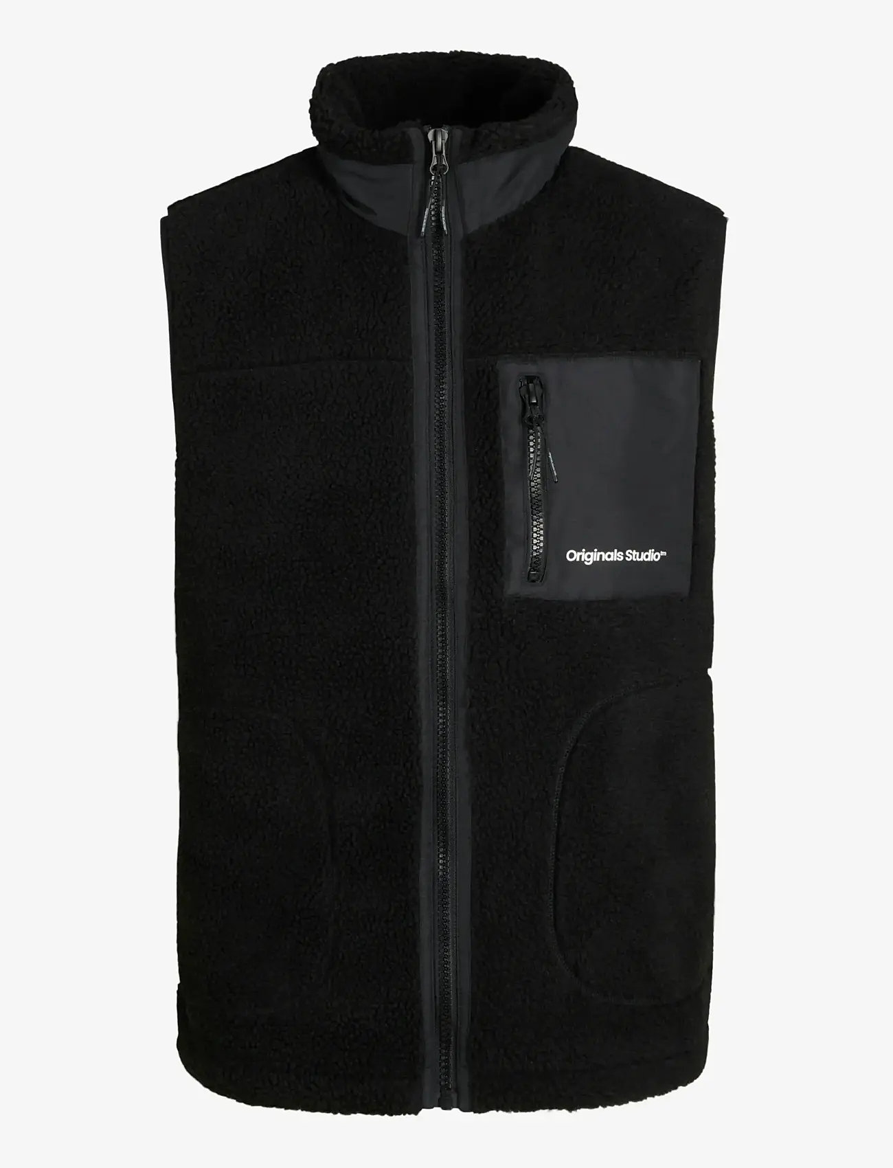 Jack & Jones - JORVESTERBRO TEDDY BODYWARMER AW24 NOOS - vests - black - 1