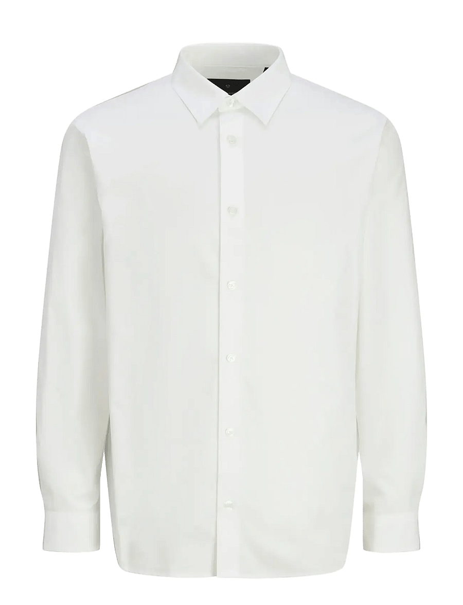 Jack & Jones - JPRBLABUSHWICK STANLEY SHIRT L/S SN - gestreifte hemden - bright white - 1