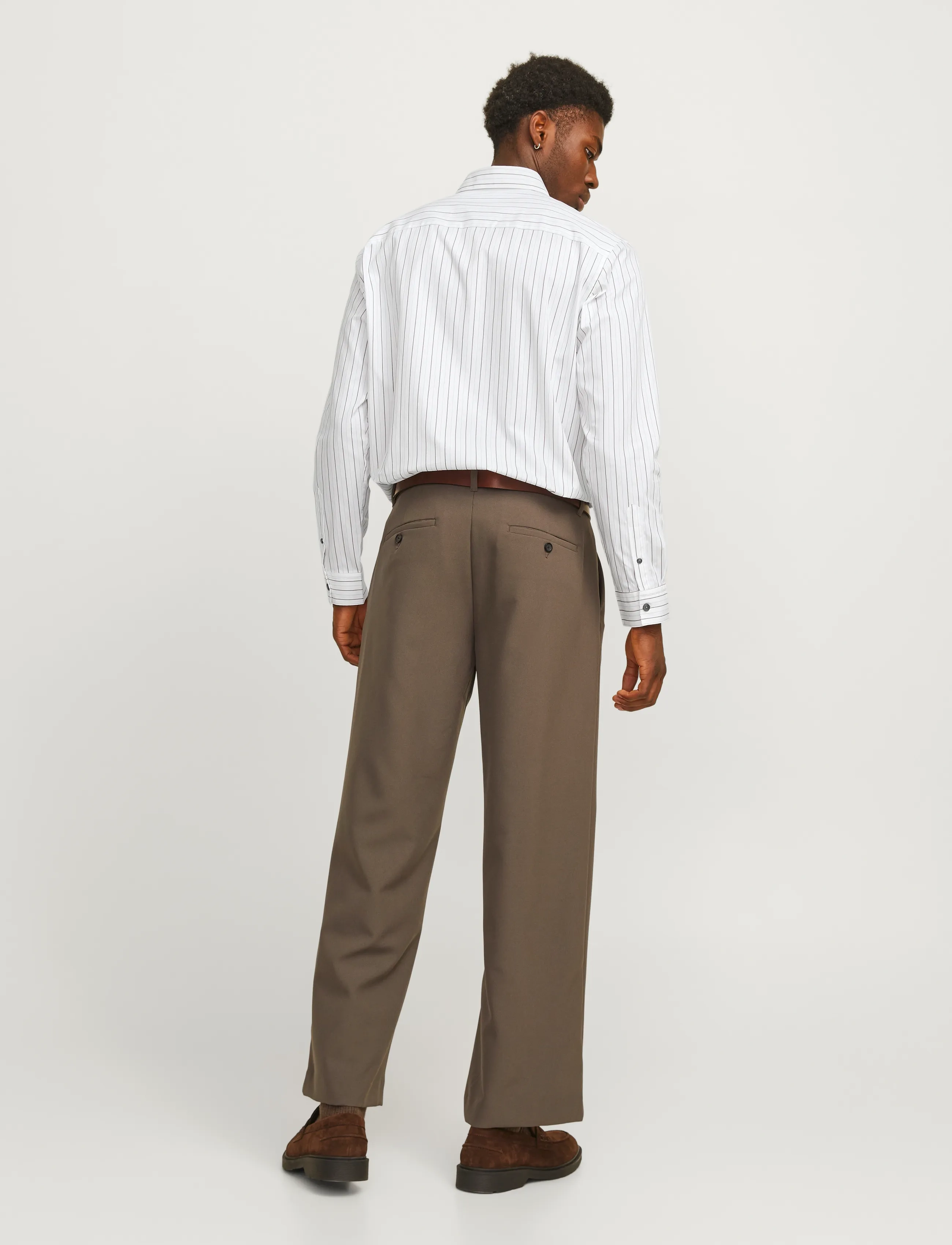 Jack & Jones - JPRBLABUSHWICK STANLEY SHIRT L/S SN - strīpaini krekli - white - 2