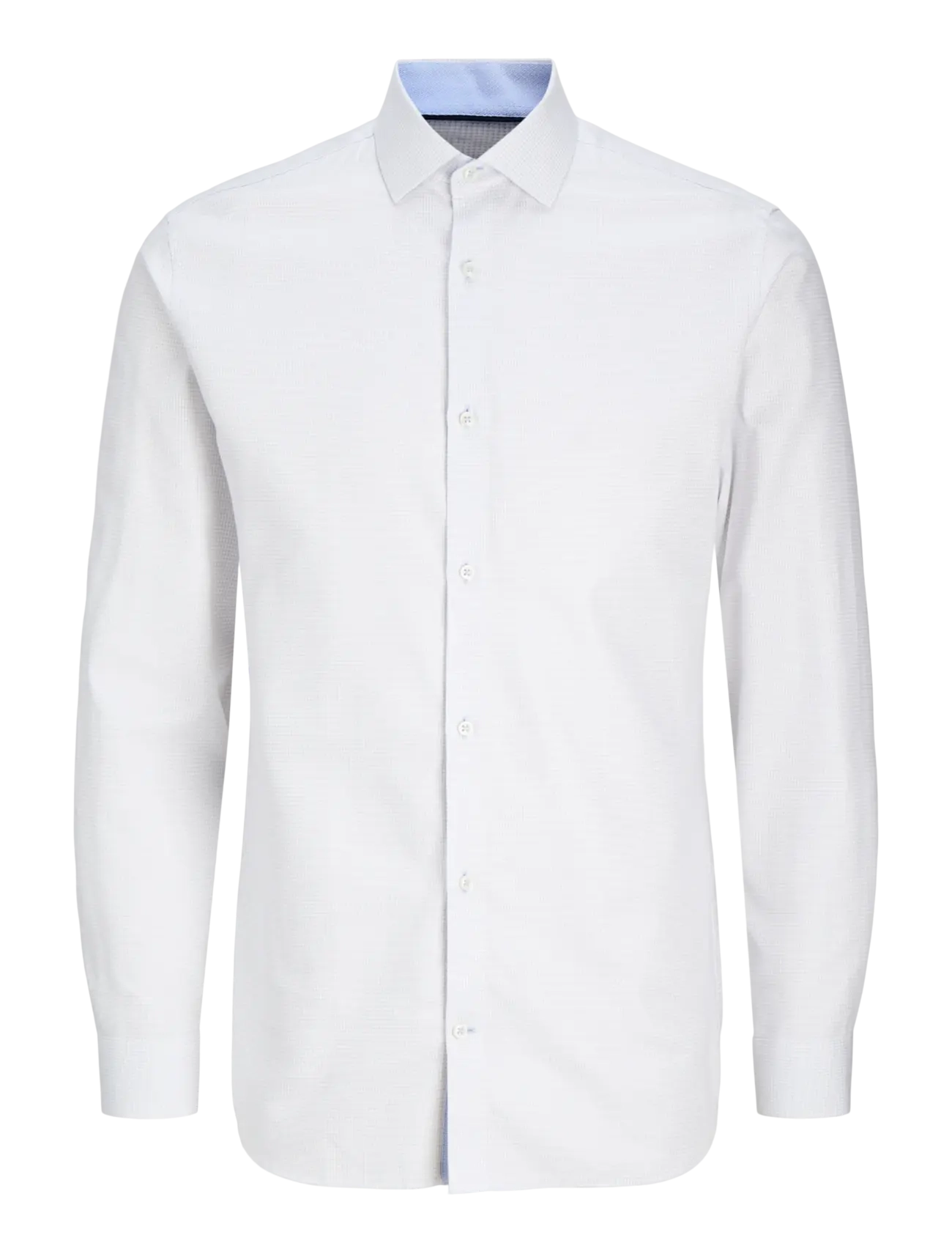 JPRBLAPARKER DETAIL L/S SHIRT NOOS - CLOUD DANCER