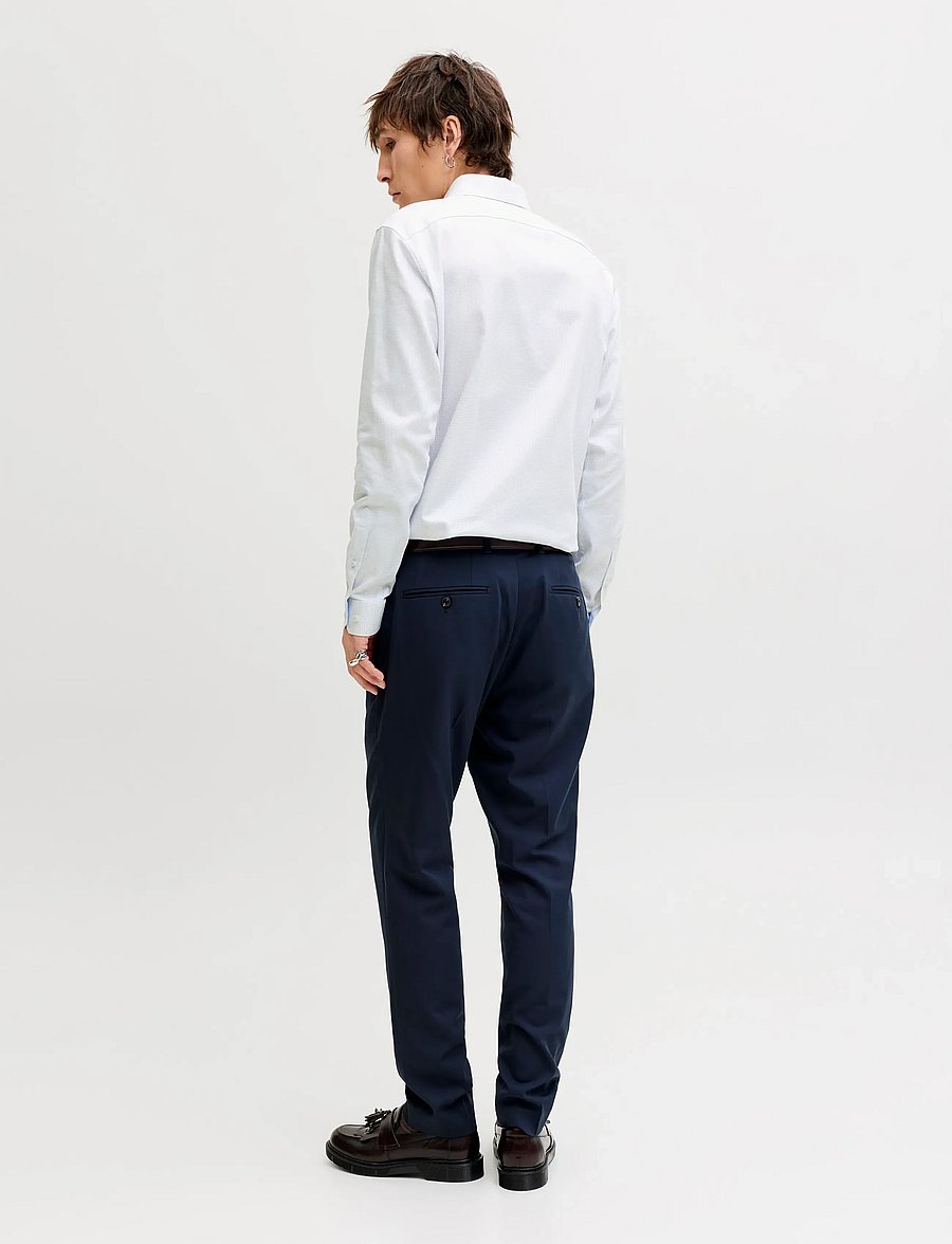 Jack & Jones - JPRBLAPARKER DETAIL L/S SHIRT NOOS - formelle hemden - cloud dancer - 2
