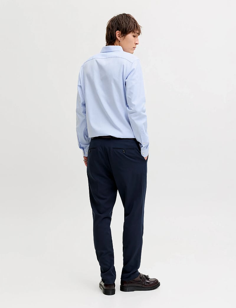 Jack & Jones - JPRBLAPARKER DETAIL L/S SHIRT NOOS - formelle skjorter - faded denim - 3