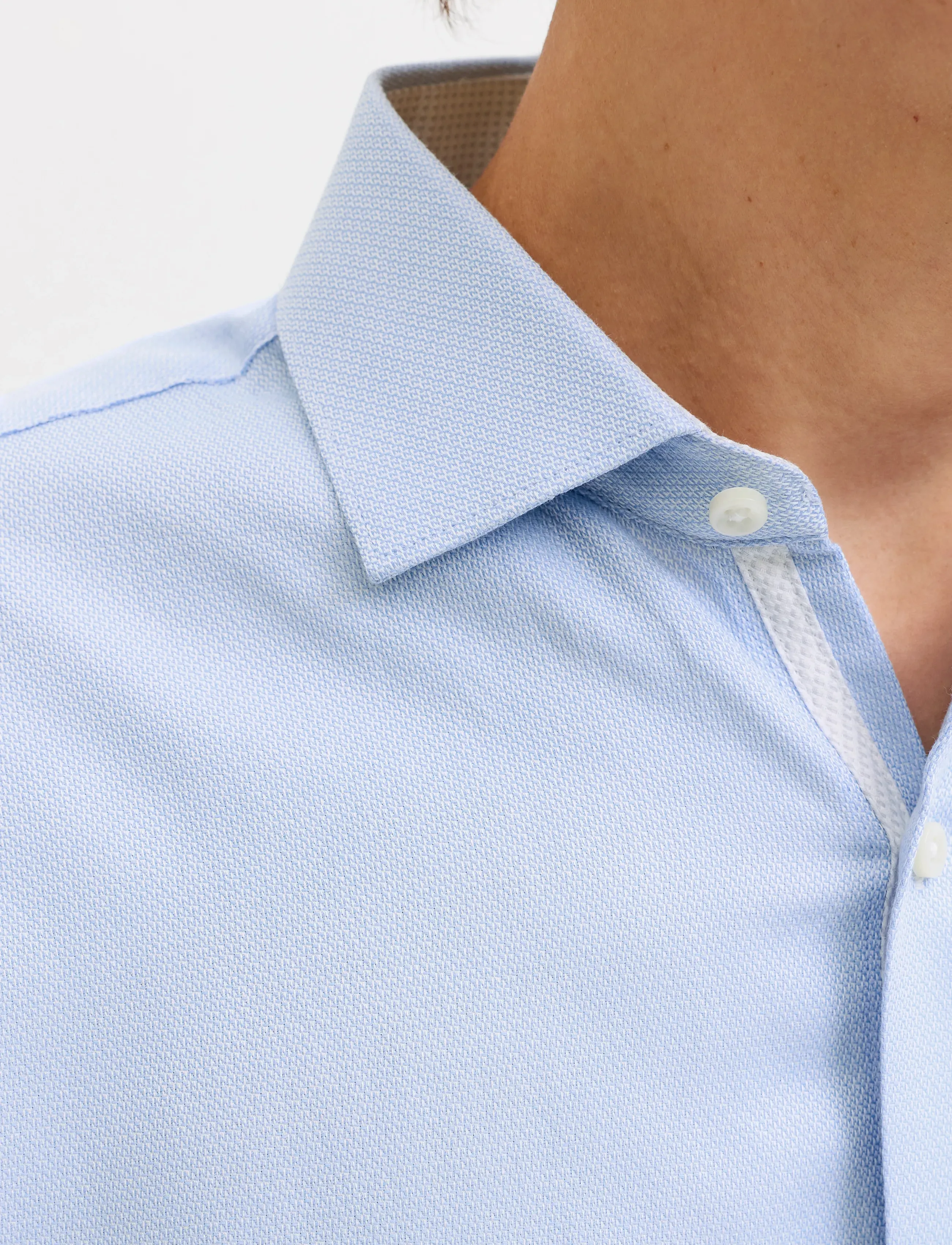 Jack & Jones - JPRBLAPARKER DETAIL L/S SHIRT NOOS - formelle skjorter - faded denim - 5