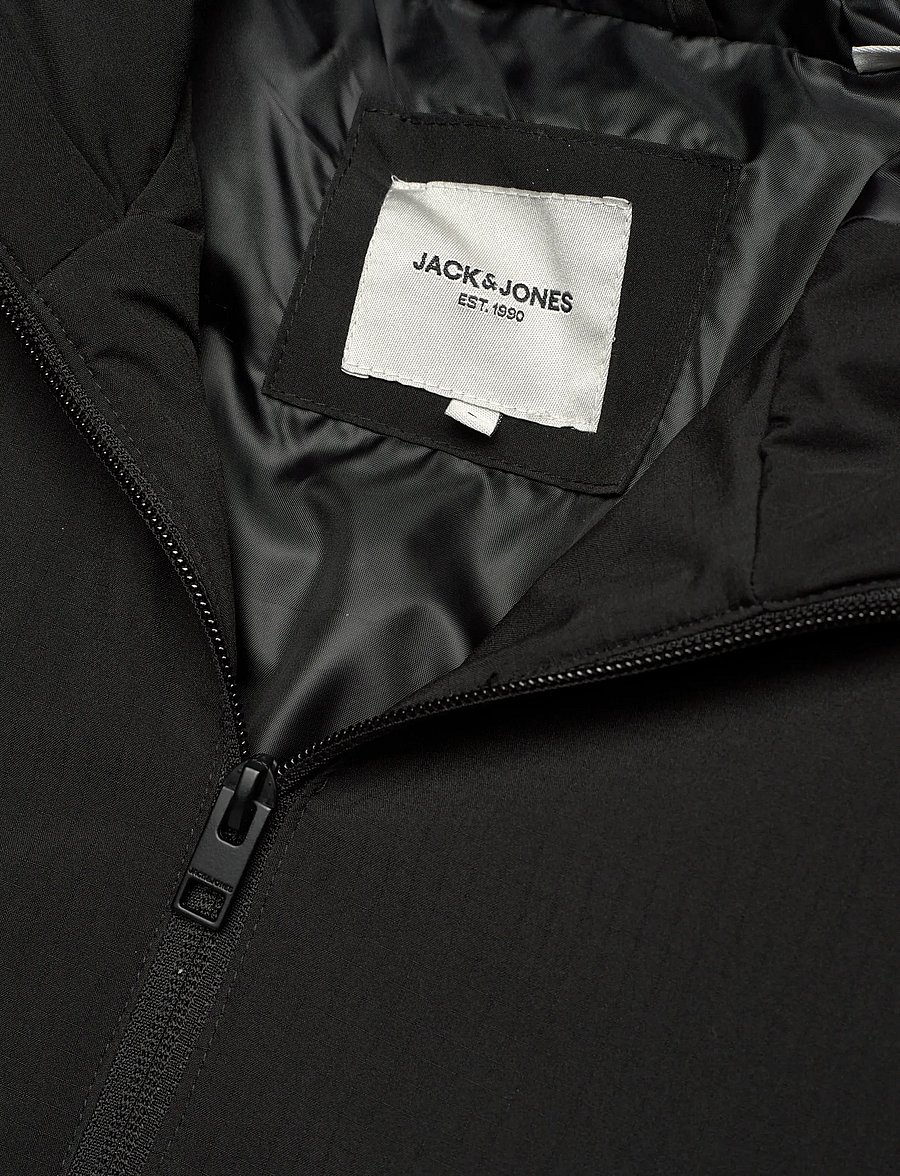 Jack & Jones - JWHAXEL TRANSITIONAL JACKET - sulejoped - black - 2