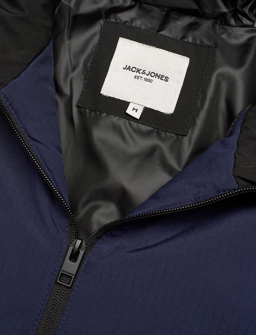 Jack & Jones - JWHAXEL TRANSITIONAL JACKET - down jackets - navy blazer - 2